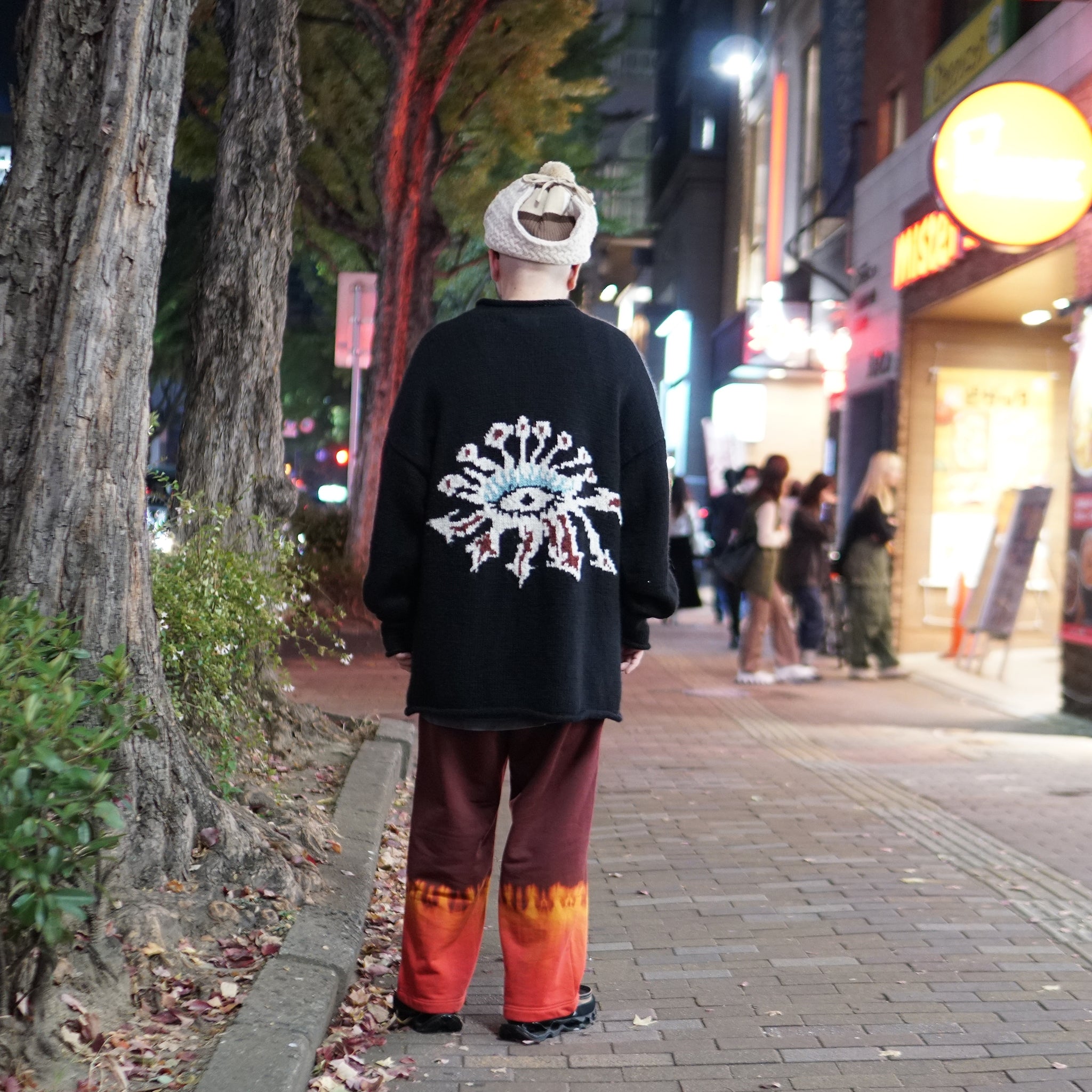 No:MK01-01 | Name:EYE Pullover | Color:Black【MONITALY_モニタリー】