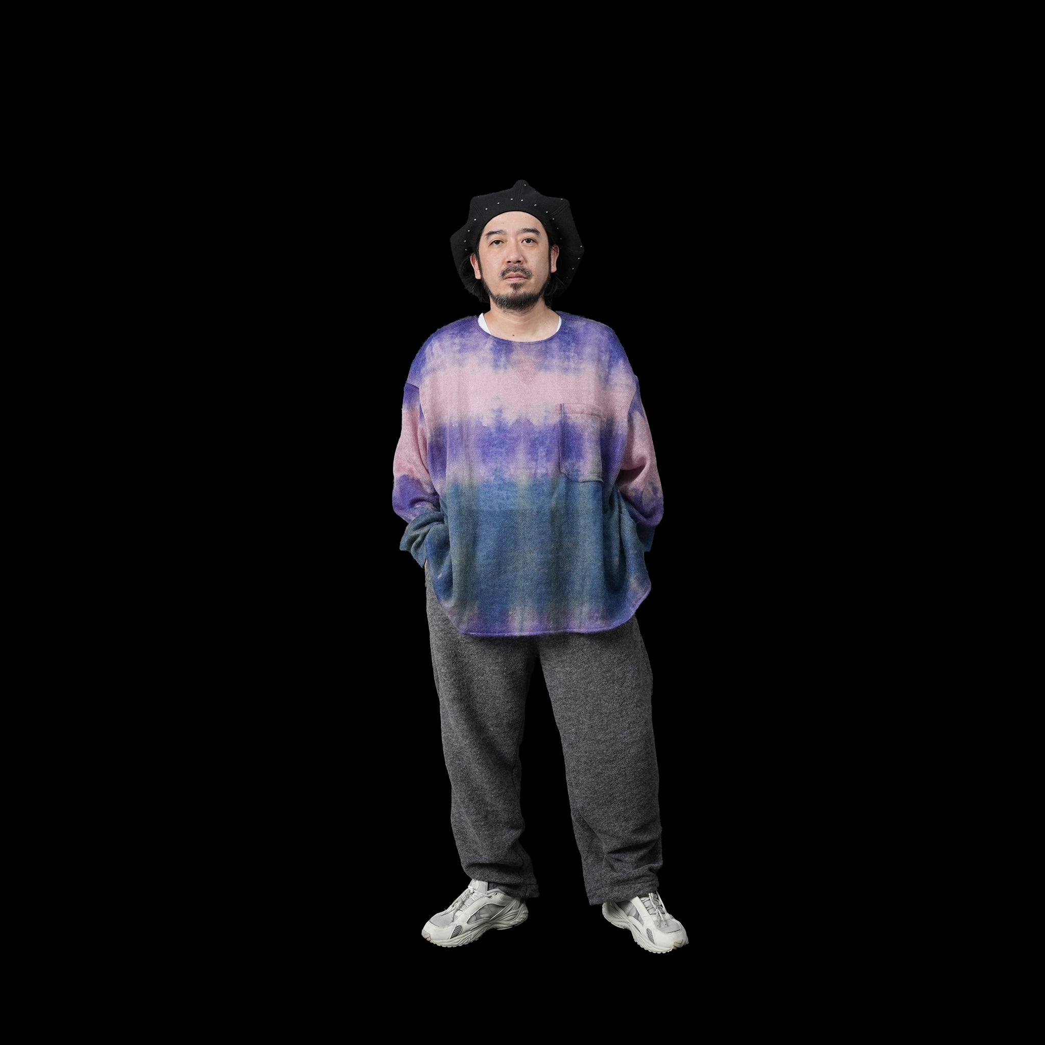 AD00230 | wool bondage pants | Color:Melange Gray【ADAN_アダン】