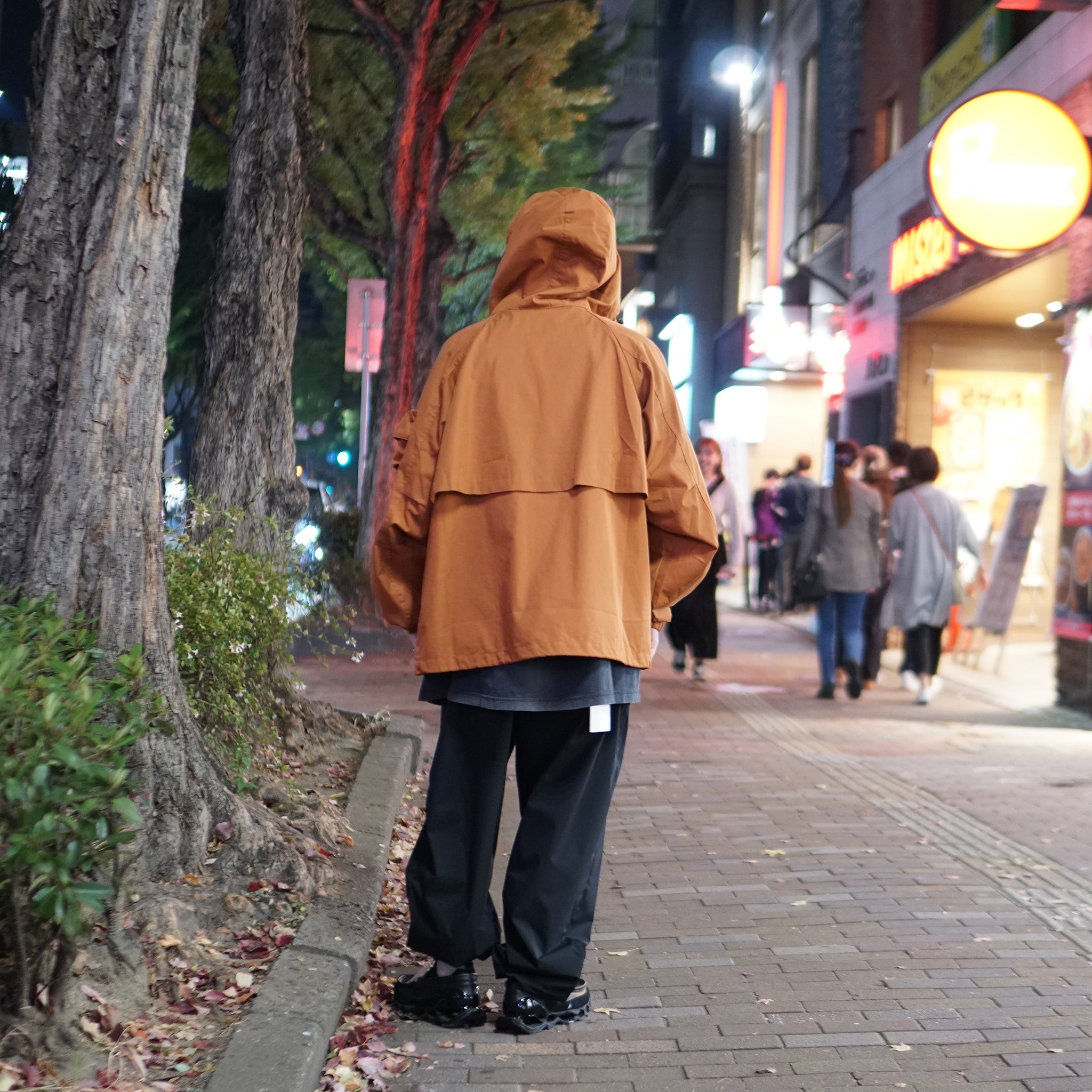 No:UN-014_AW23 | Name:WATER REPELLENT TAPERED STRETCH TRACK PANTS | Color:Black【UNTRACE_アントレース】