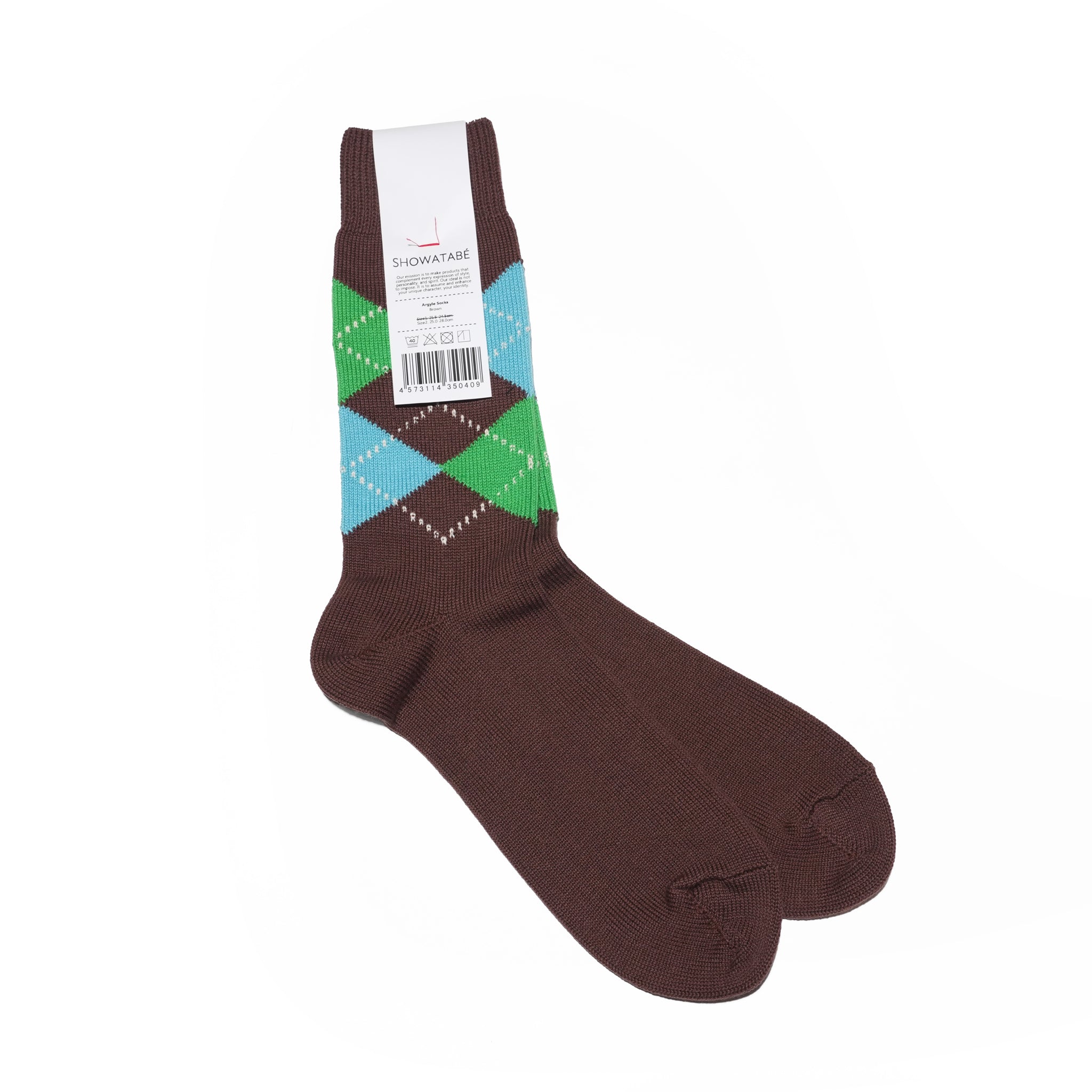 Argyle Socks | SHOWATABÉ【ネコポス選択可能】