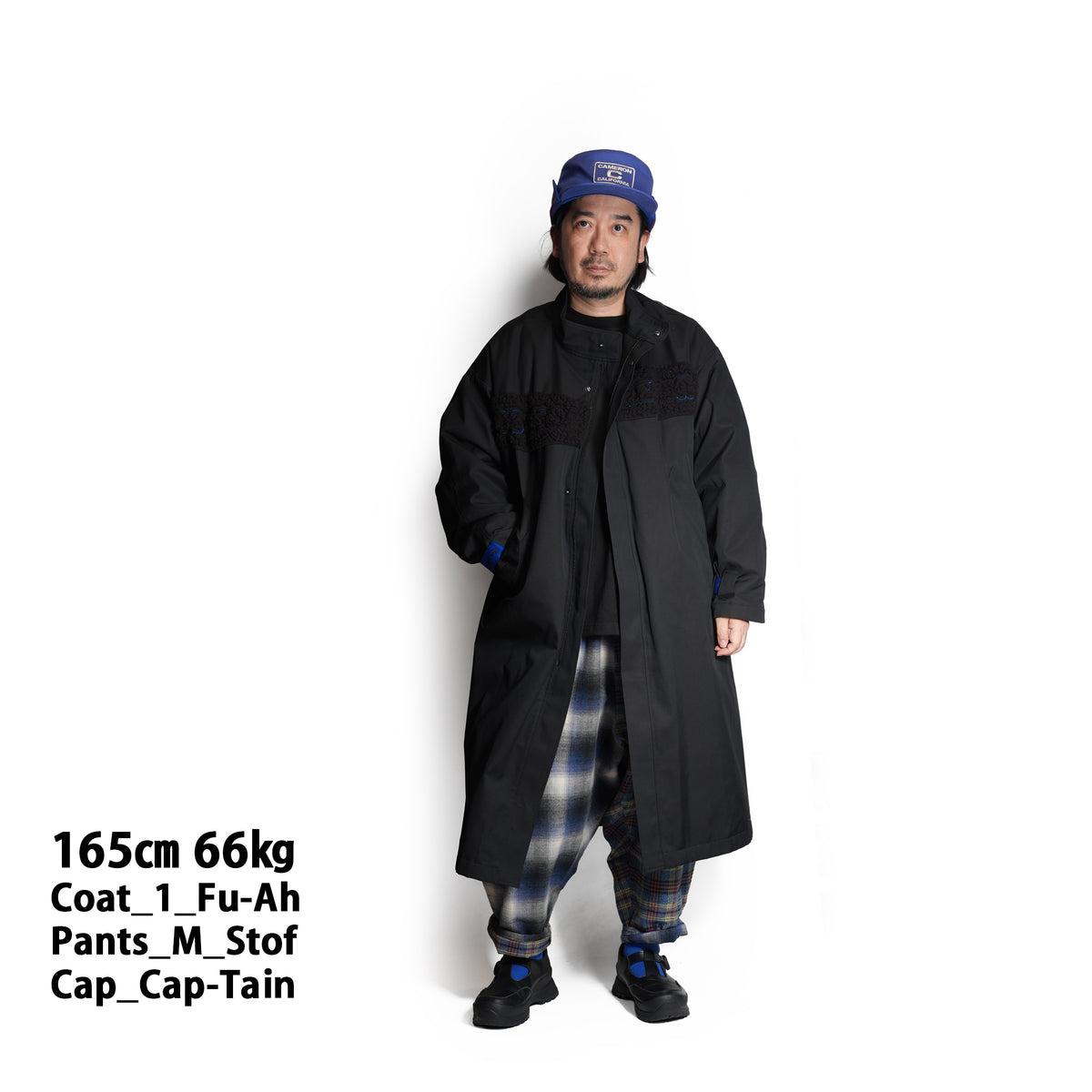 CR COAT – Black | FU-AH