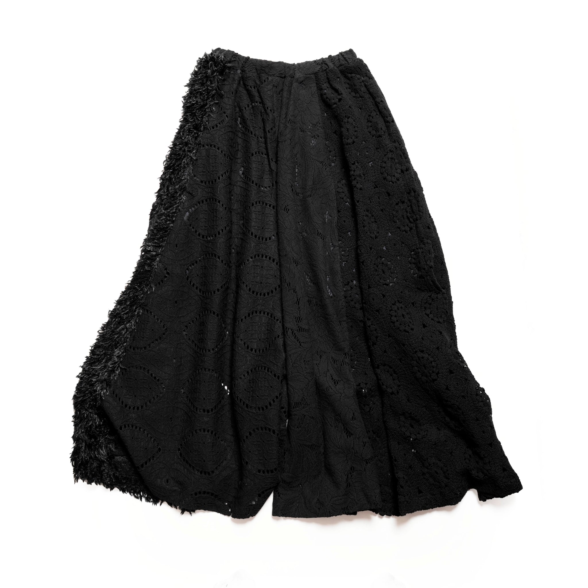 BSD24AW-10_BLACK | Secret Garden Culottes | Color:Black【BEDSIDEDRAMA_ベッドサイドドラマ】【archive】