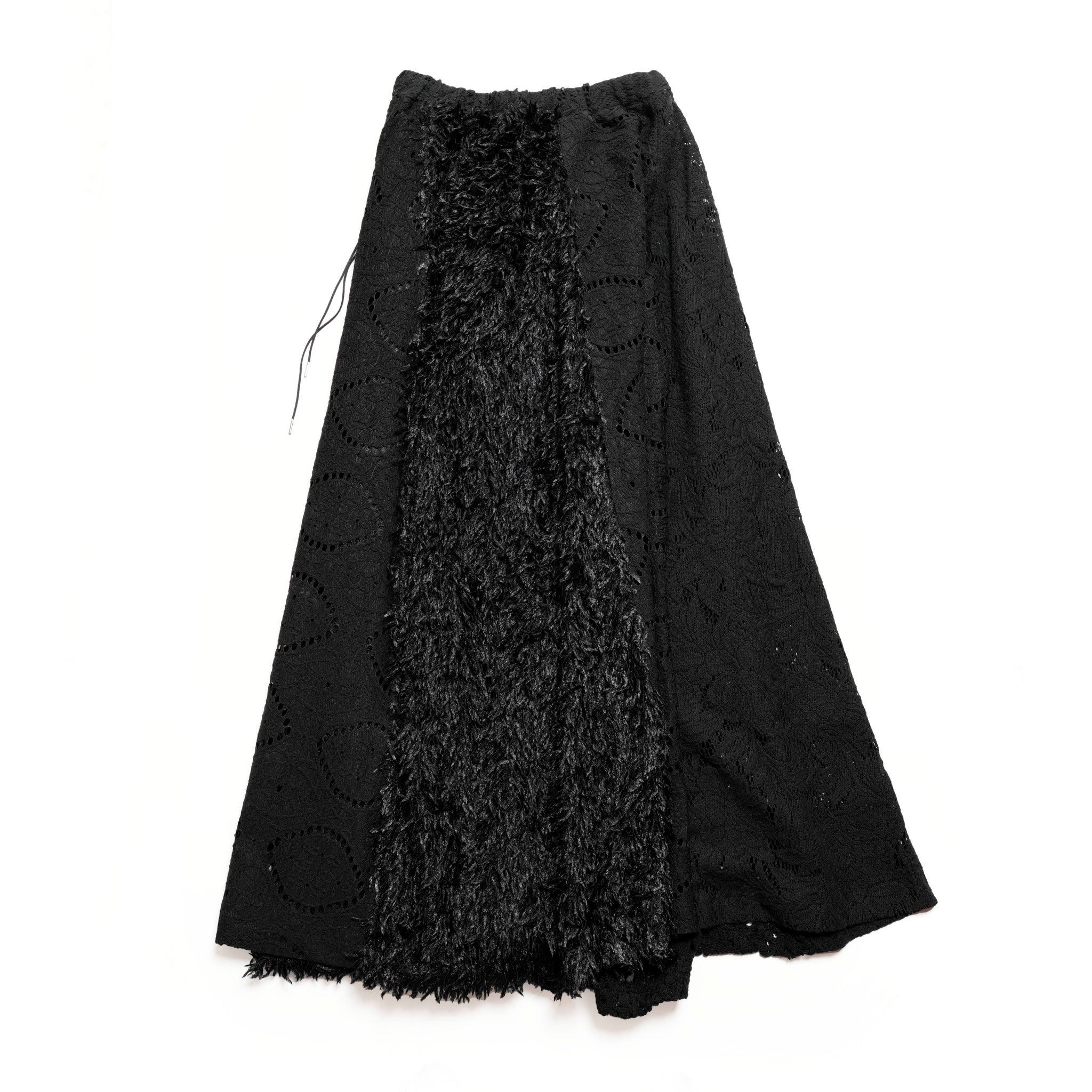 BSD24AW-10_BLACK | Secret Garden Culottes | Color:Black【BEDSIDEDRAMA_ベッドサイドドラマ】【archive】