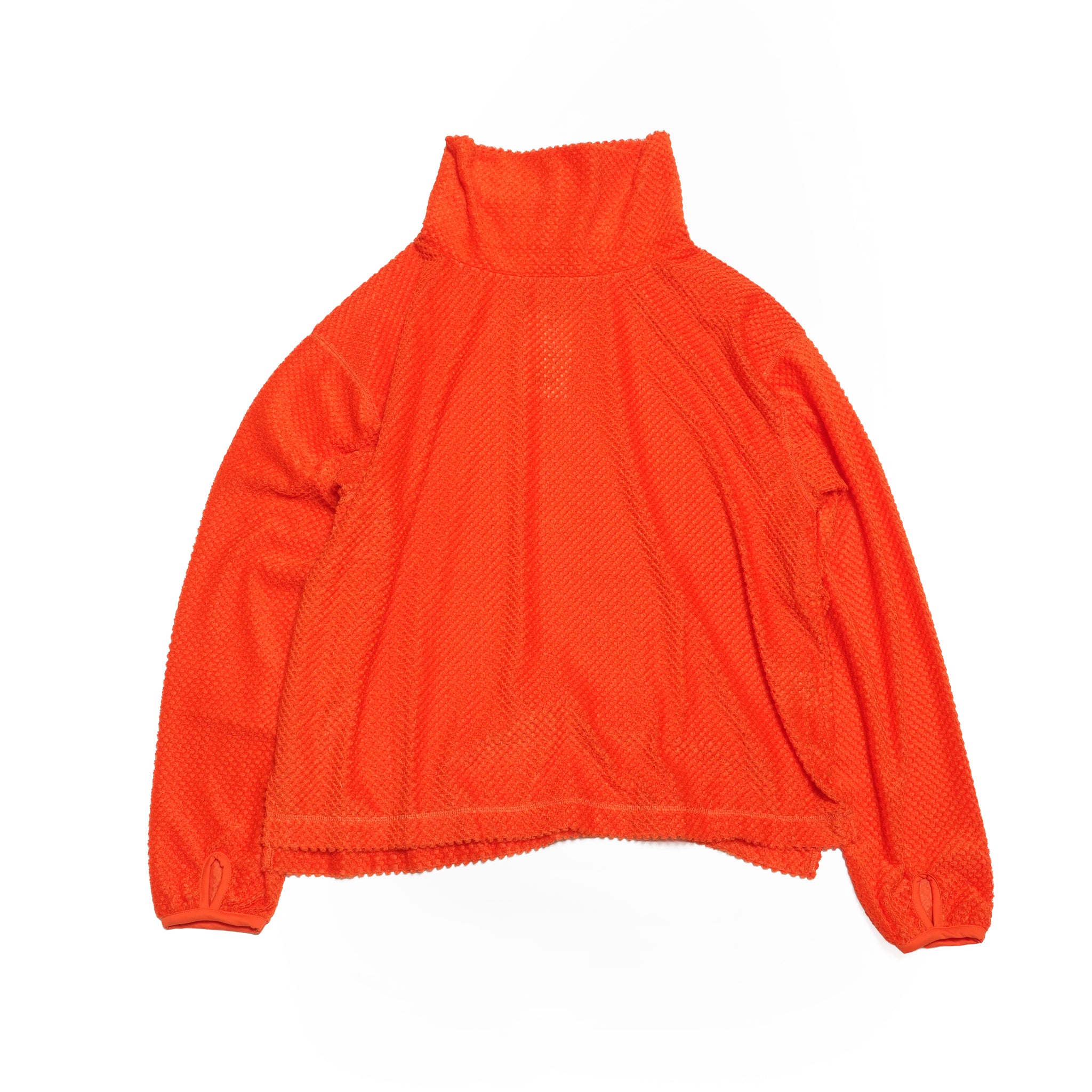 Octa HIGH NECK PULLOVER – Persimmon | KHA:KI