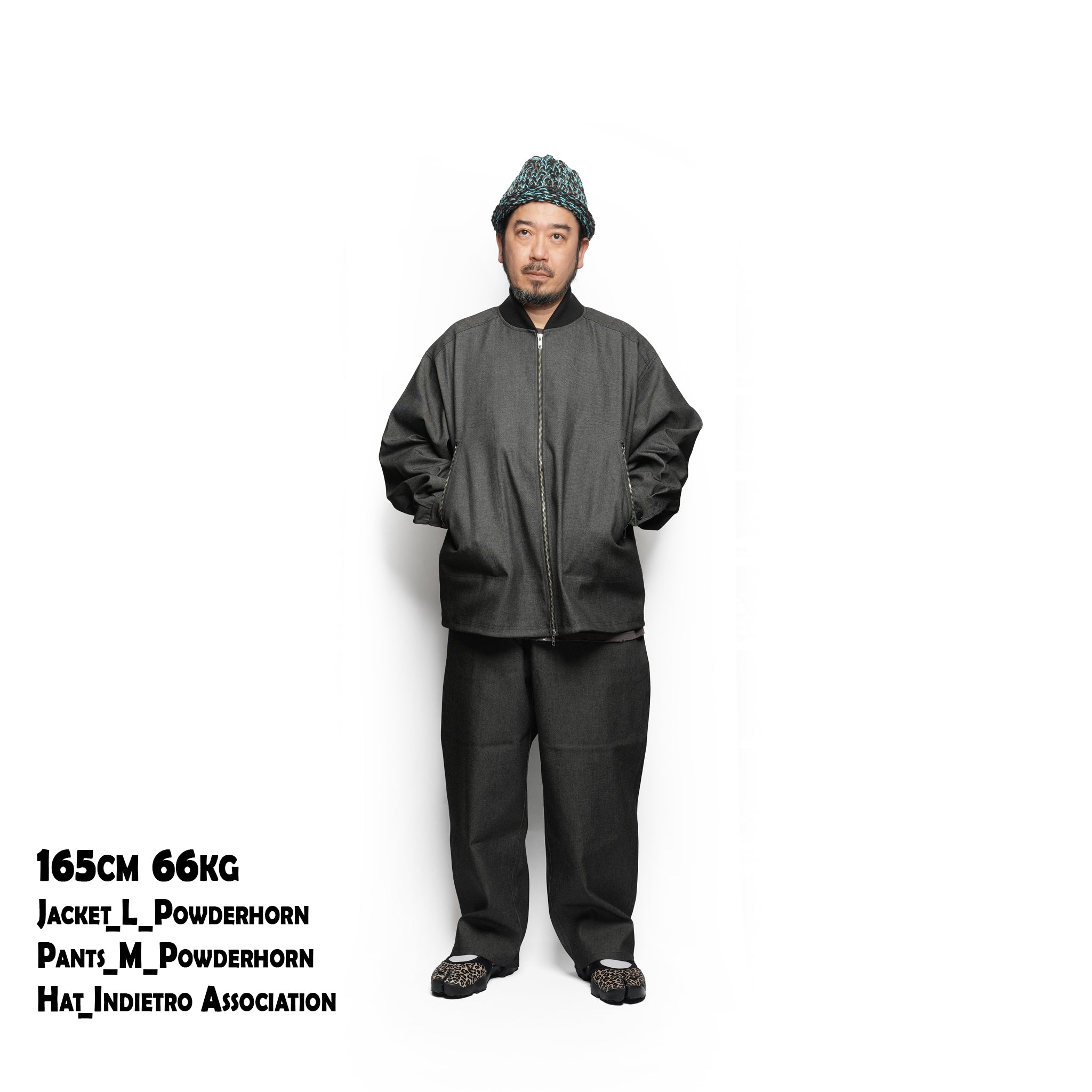 P.H.M BLK DENIM JACKET | POWDERHORN MOUNTAINEERING