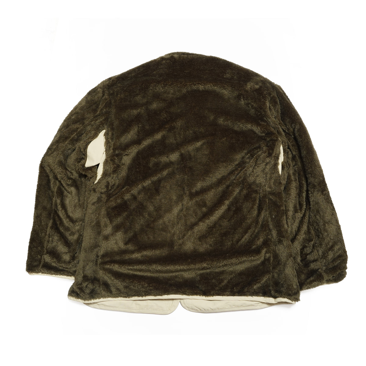 CottonNylon Reversible Jacket – Ivory | ARMY TWILL