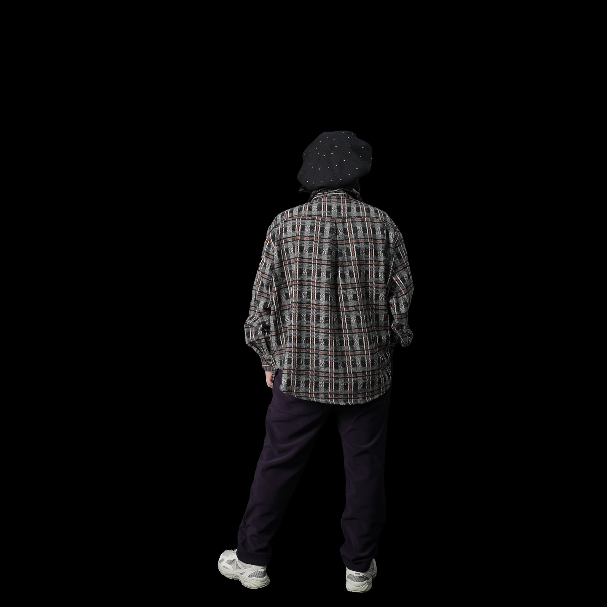No:KLM23FPT1103 | Name:KOHN | Color:Black/Purple【KELEN MEN_ケレン】