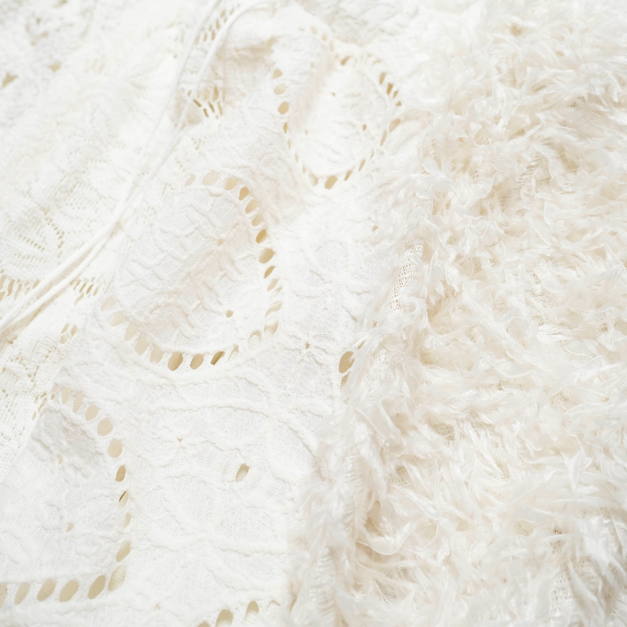 BSD24AW-10_WHITE | Secret Garden Culottes | Color:White【BEDSIDEDRAMA_ベッドサイドドラマ】【archive】