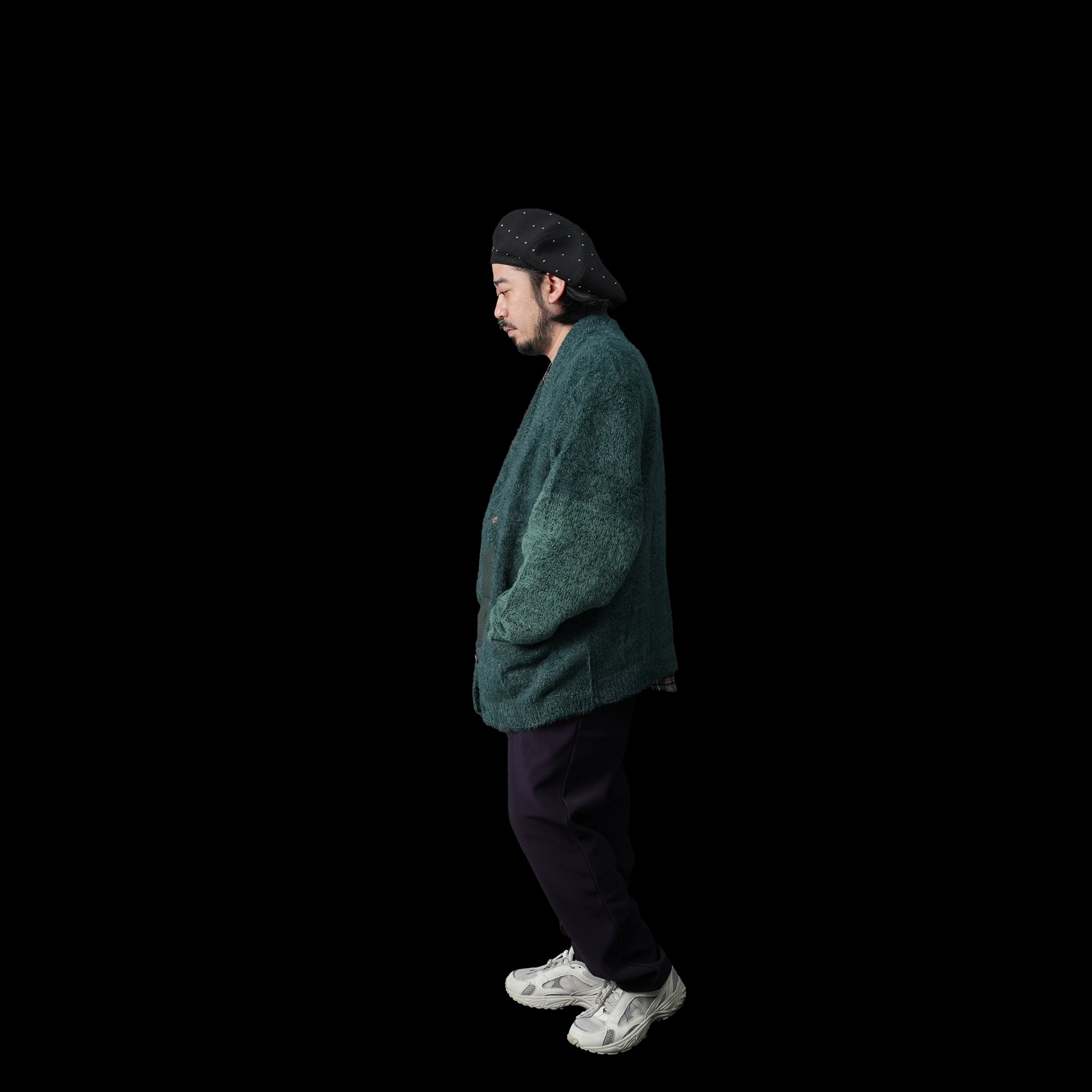 No:KLM23FKN1017 | Name:TOOCI | Color:Black/Green【KELEN MEN_ケレン】