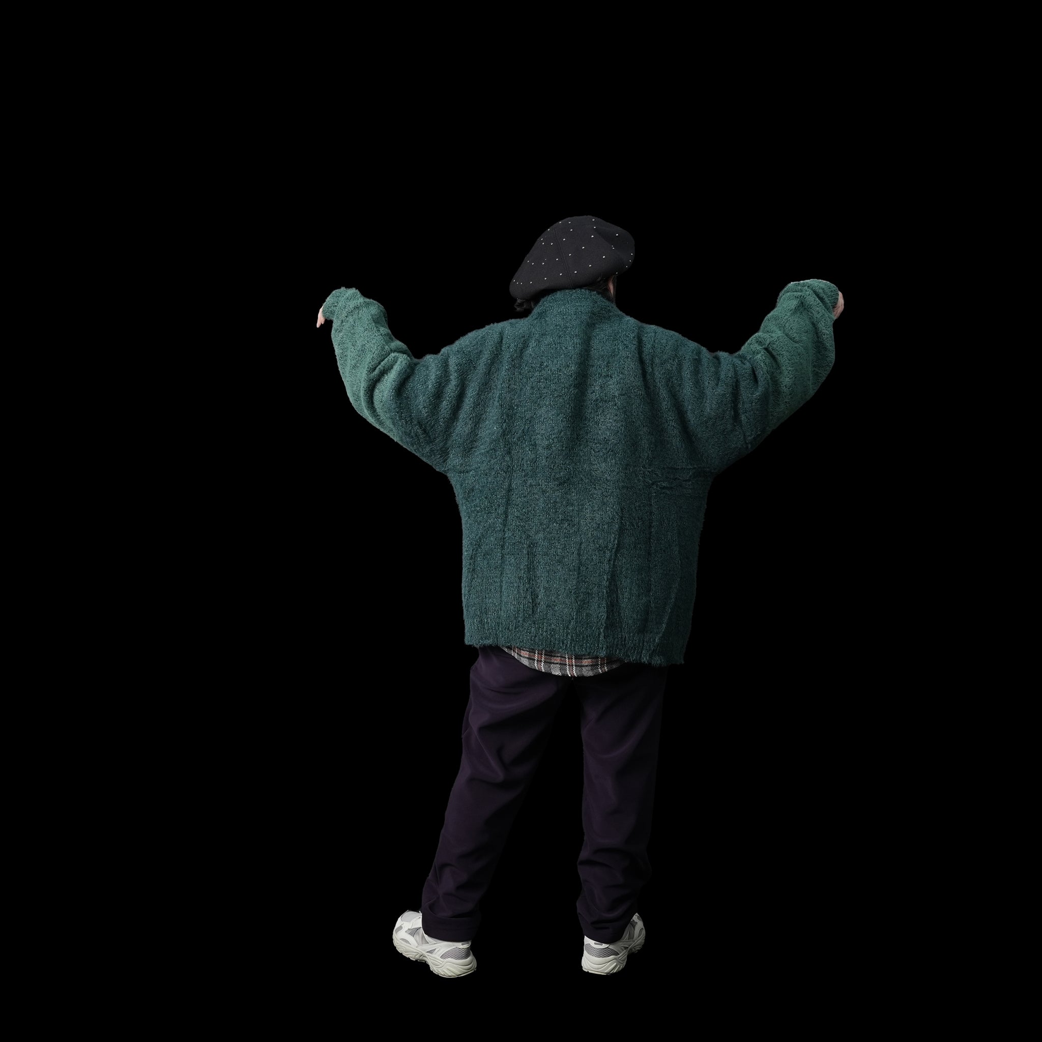 No:KLM23FKN1017 | Name:TOOCI | Color:Black/Green【KELEN MEN_ケレン】