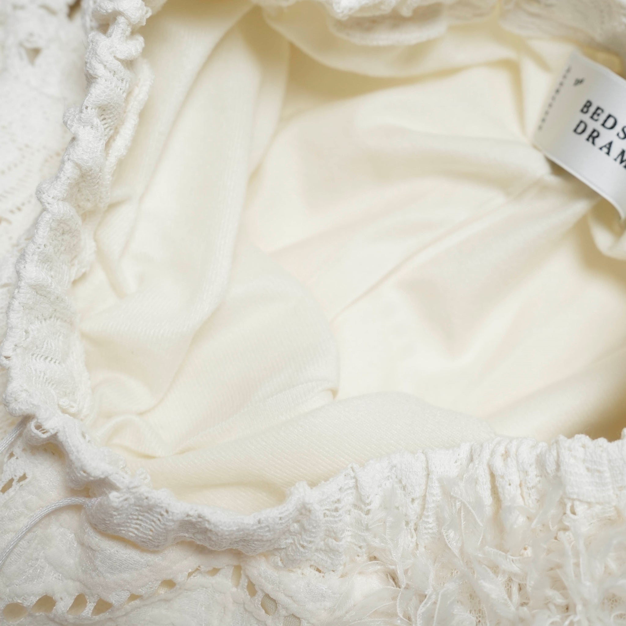 BSD24AW-10_WHITE | Secret Garden Culottes | Color:White【BEDSIDEDRAMA_ベッドサイドドラマ】【archive】