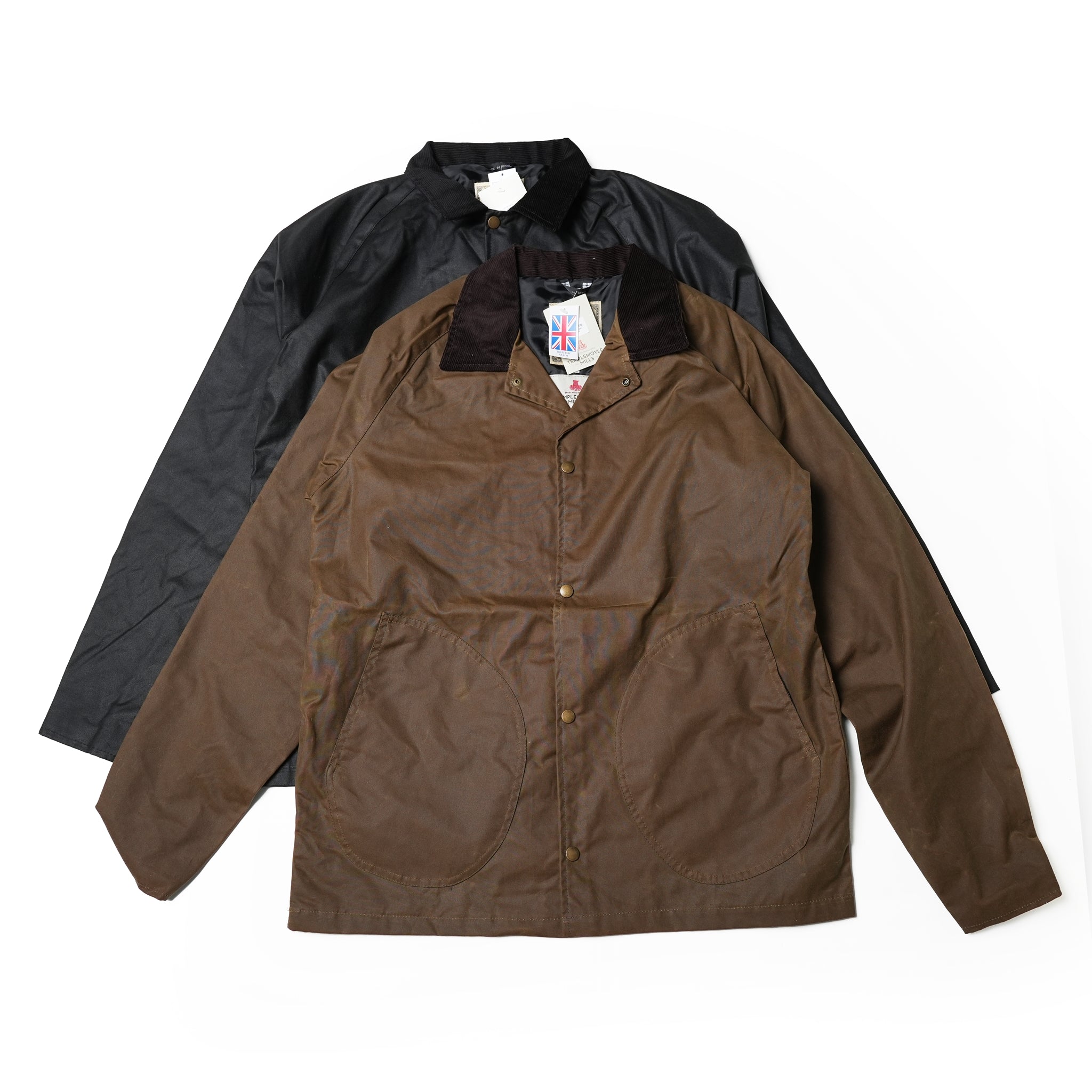 No:HFW22 FW01 | Name:Coach Jacket | Color:Black/Brown【H.F AND WEAVER_エイチ.エフ アンド ウィーバー】