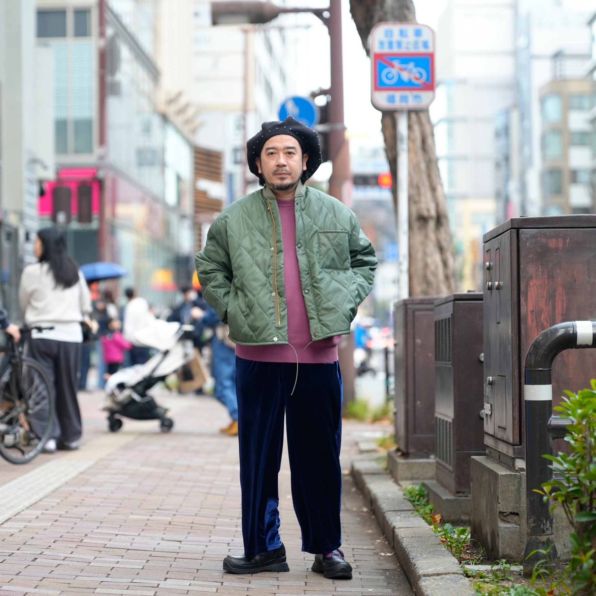 CWU-9P Quilted Padding JKT / Sperber (Olive) | CZ-ImSt-343【IMPRESTORE_インプレストア】