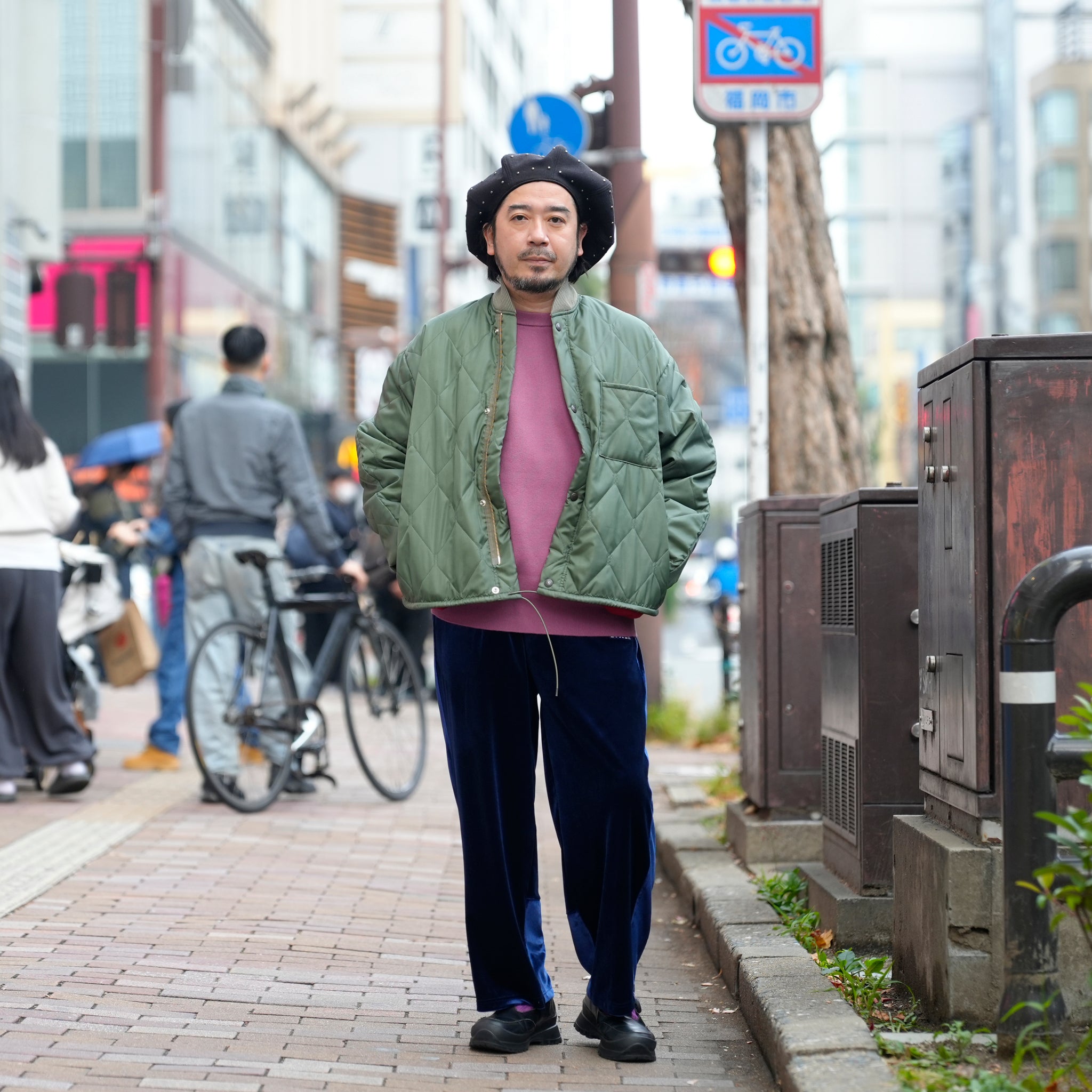 CWU-9P Quilted Padding JKT / Sperber (Olive) | CZ-ImSt-343【IMPRESTORE_インプレストア】