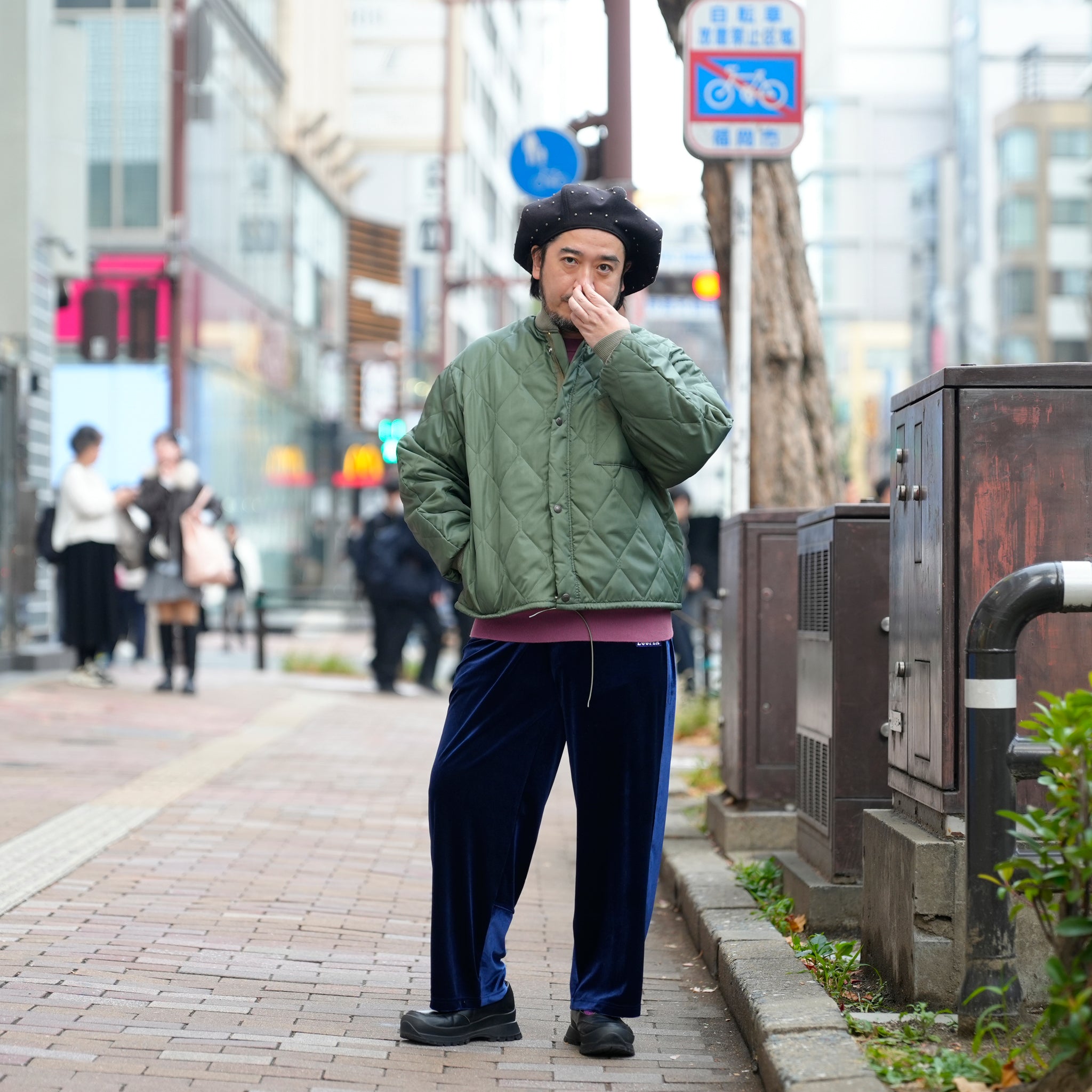 CWU-9P Quilted Padding JKT / Sperber (Olive) | CZ-ImSt-343【IMPRESTORE_インプレストア】