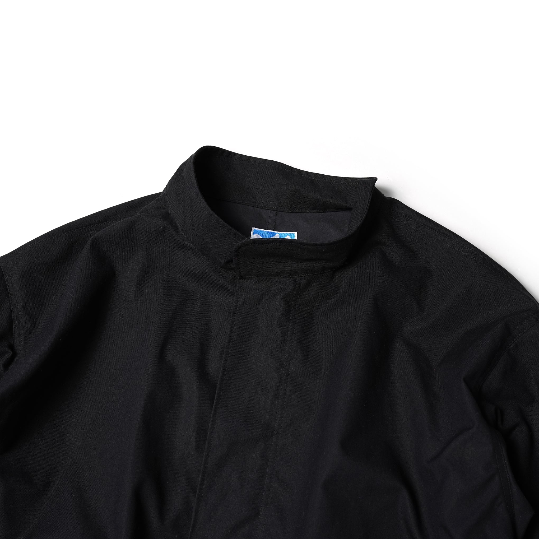 PH23FW-008 | P.H. M. BM S.WAX CLOTH MODS COAT | Color:Black【POWDERHORN MOUNTAINEERING_パウダーホーンマウンテニアリング】
