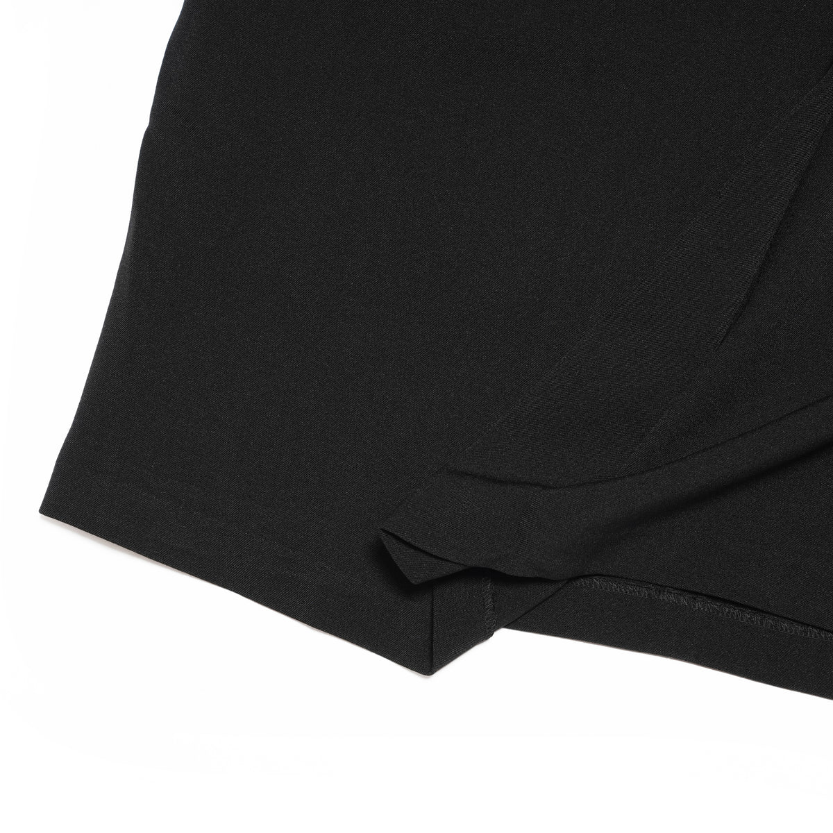 asymmetry tuck skirt – Black | WHYTO | 入荷予定アイテム