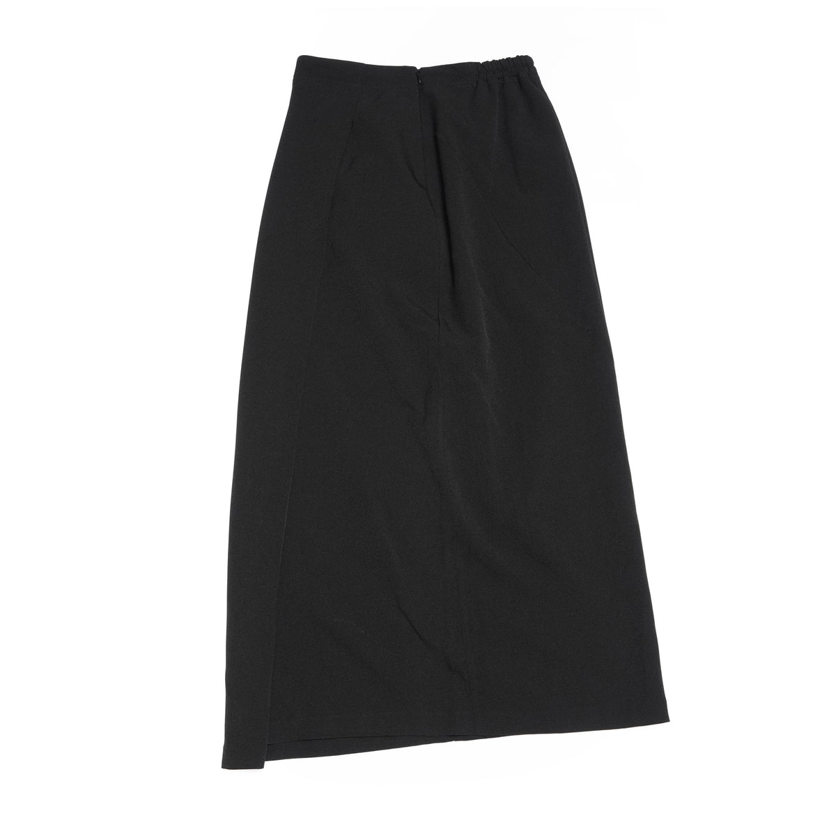 asymmetry tuck skirt – Black | WHYTO | 入荷予定アイテム