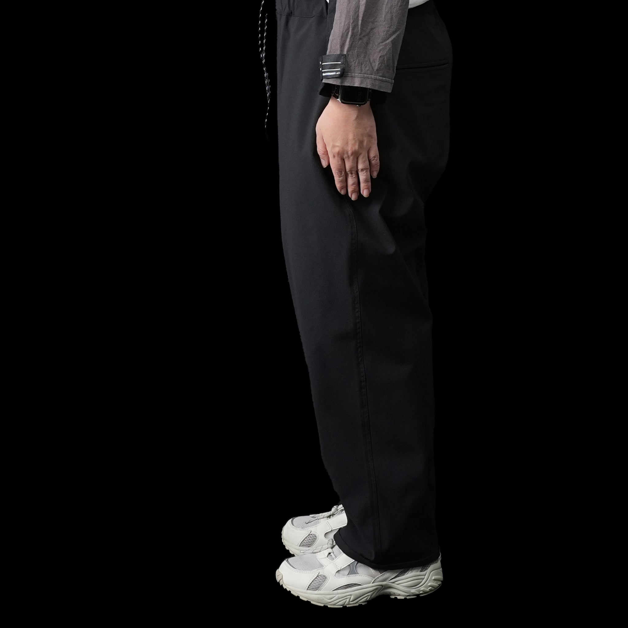 PH25FW-001_Black | P.H. M.EASY PANTS | Color:Black【POWDERHORN MOUNTAINEERING_パウダーホーンマウンテニアリング】