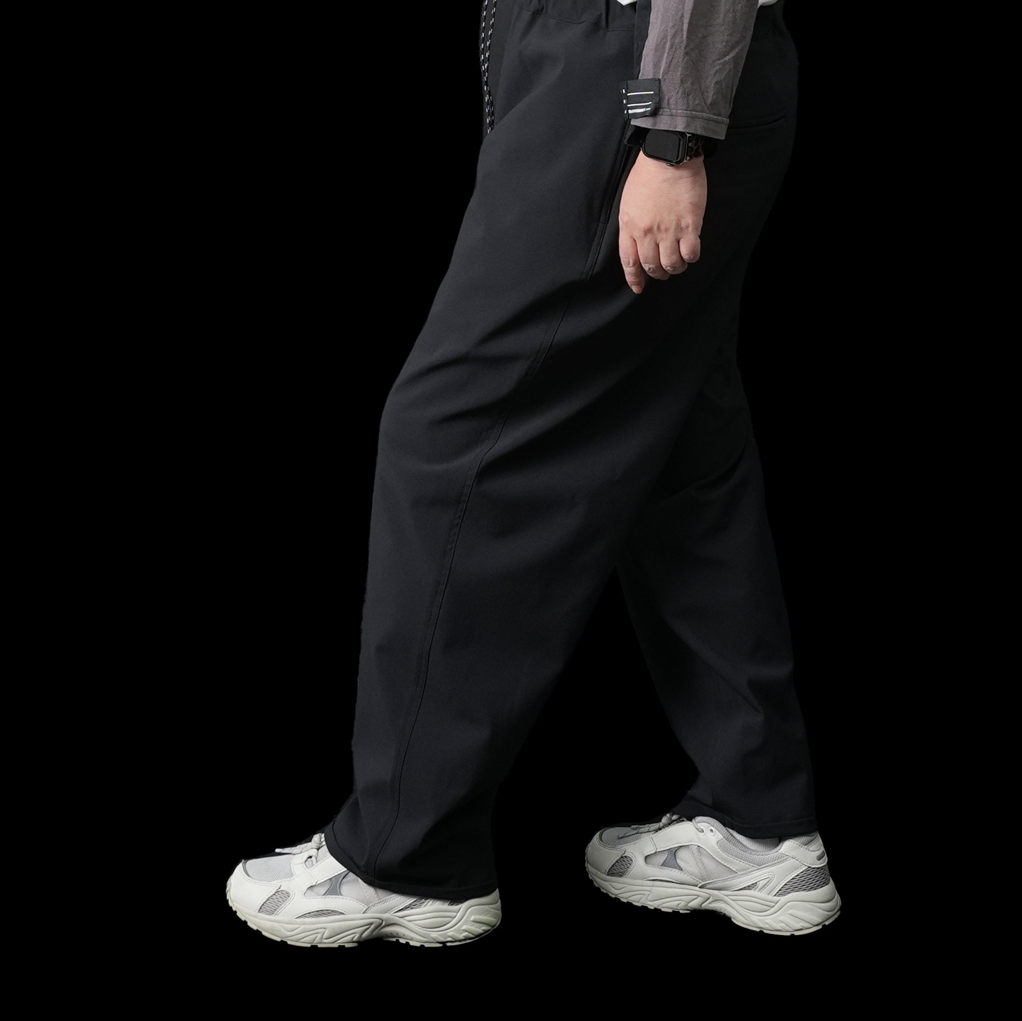 PH25FW-001_Black | P.H. M.EASY PANTS | Color:Black【POWDERHORN MOUNTAINEERING_パウダーホーンマウンテニアリング】