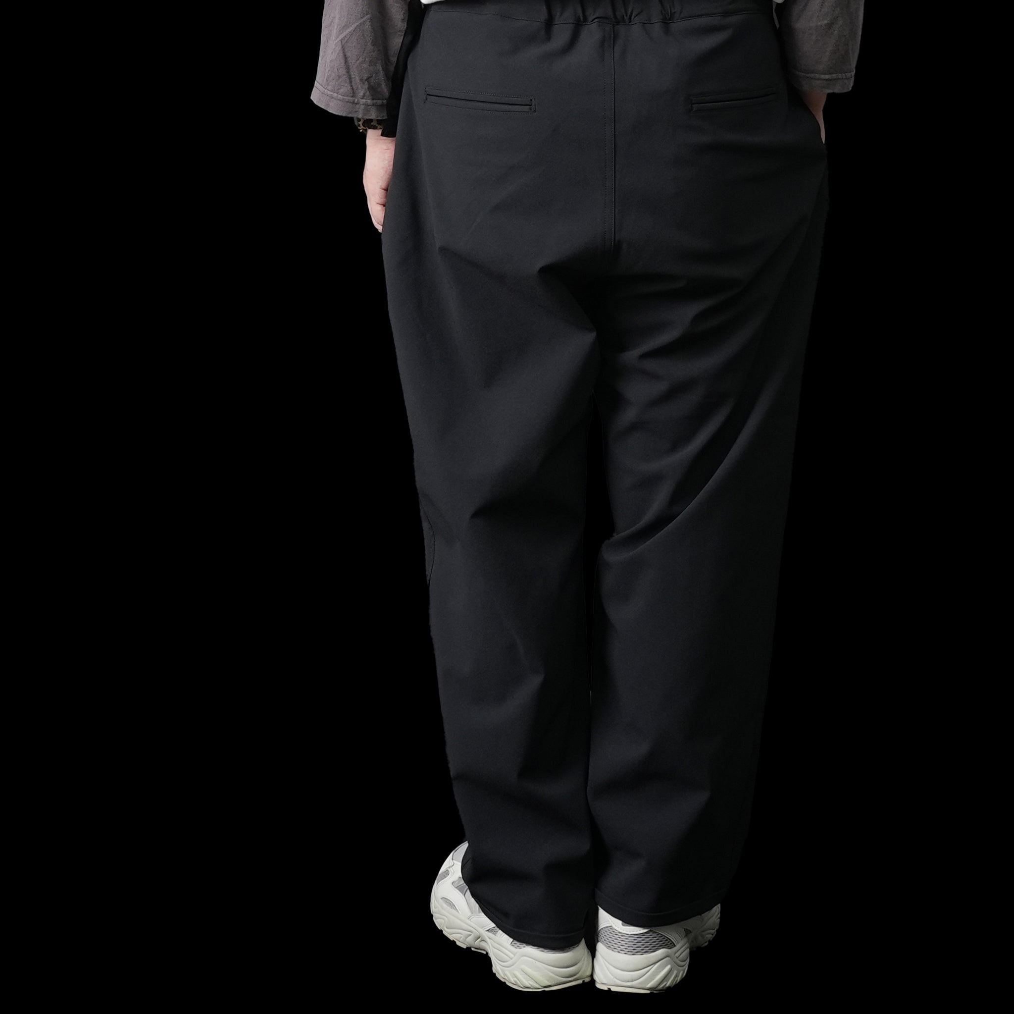 PH25FW-001_Black | P.H. M.EASY PANTS | Color:Black【POWDERHORN MOUNTAINEERING_パウダーホーンマウンテニアリング】