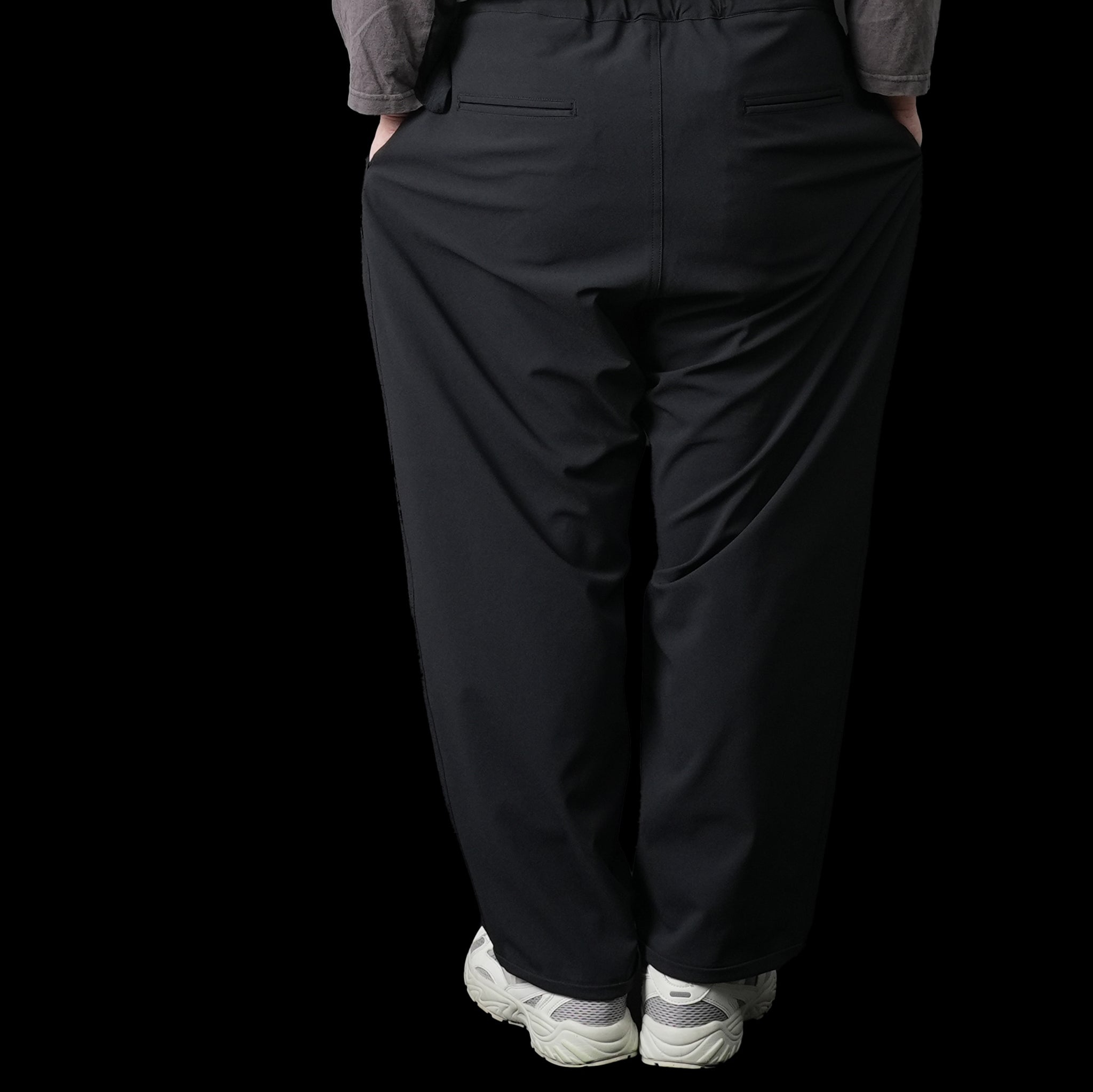 PH25FW-001_Black | P.H. M.EASY PANTS | Color:Black【POWDERHORN MOUNTAINEERING_パウダーホーンマウンテニアリング】