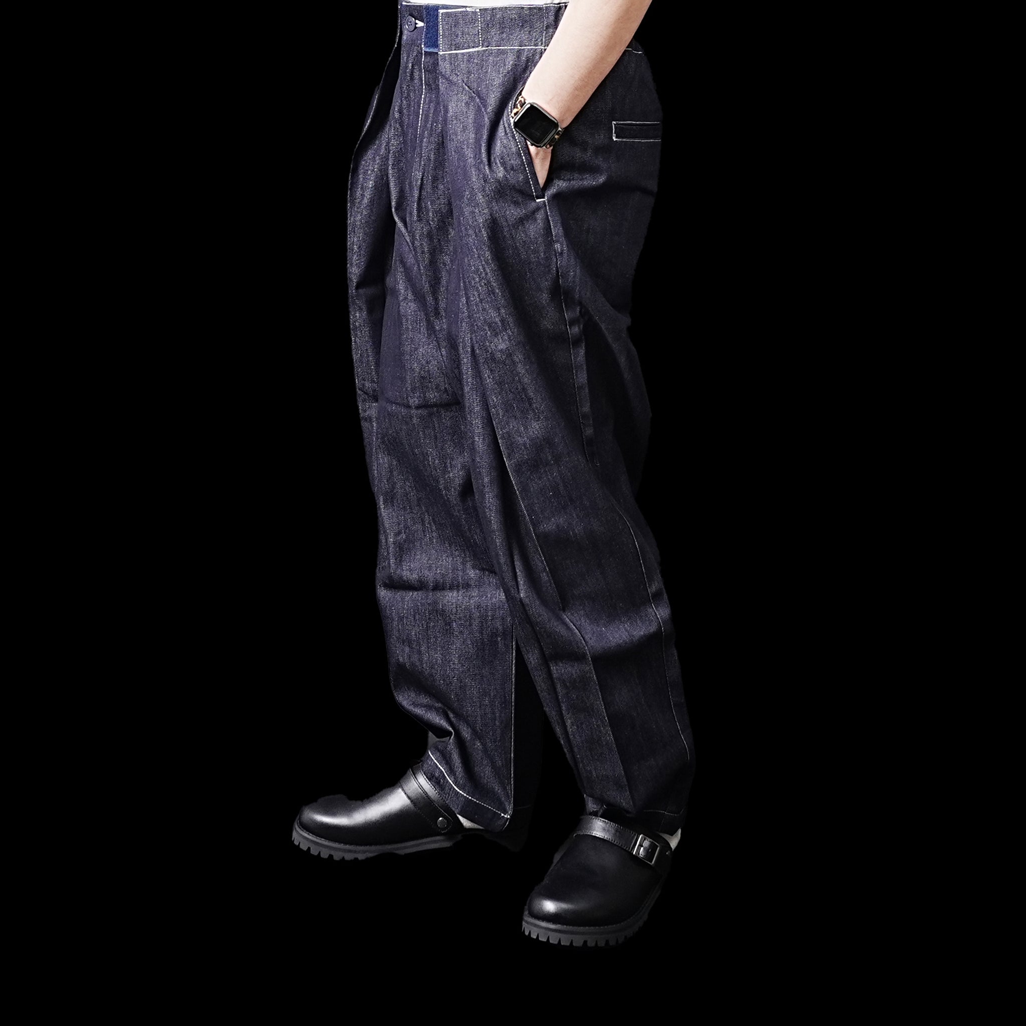 No:#589 | Name:FW23-CA DENIM PANTS | Color:Denim Size:Free【WORKWARE】