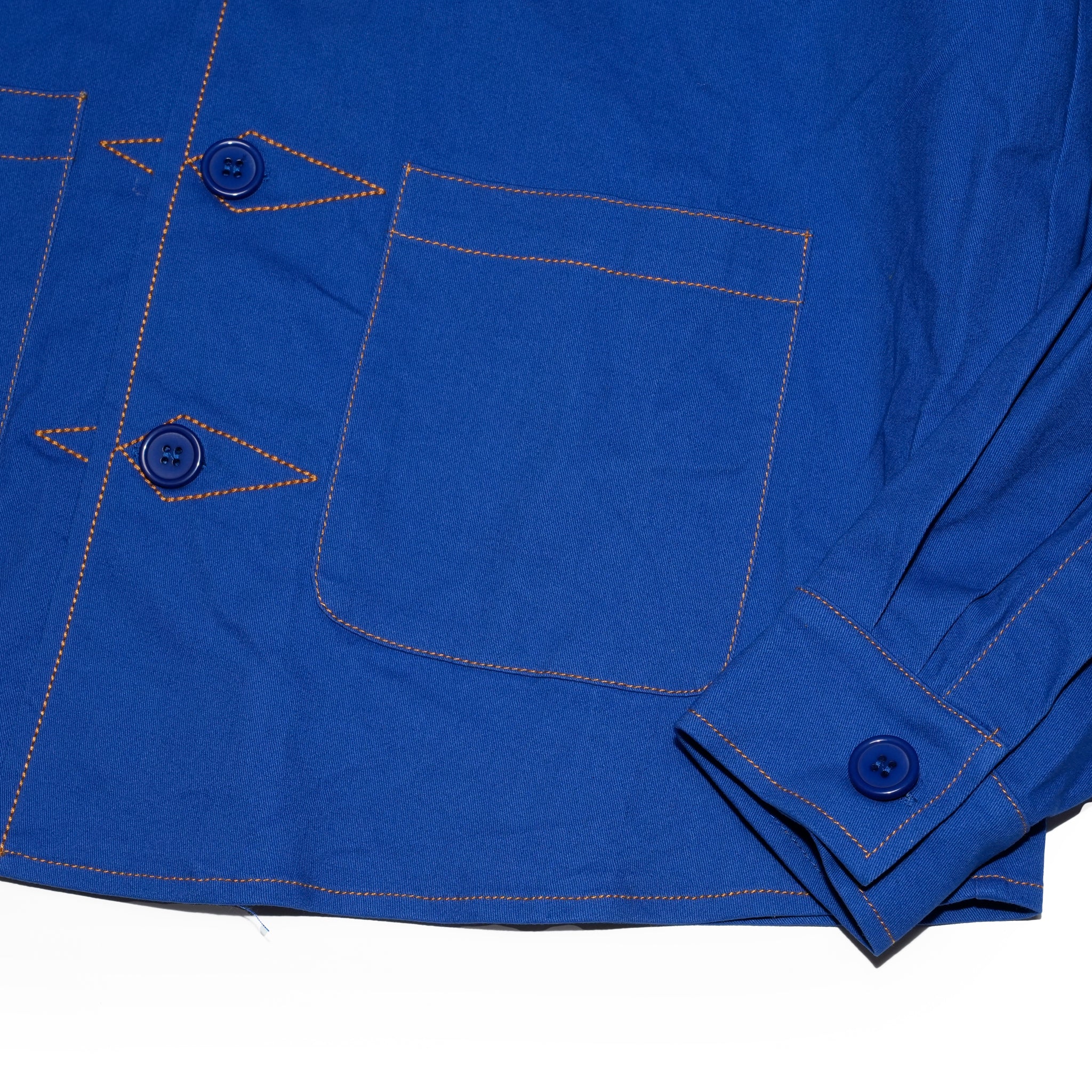 Mariposa Workwear Jacket | Color_Blue | No_32SM00JKM061BLE_BLUE【SISTER JANE_シスタージェーン】