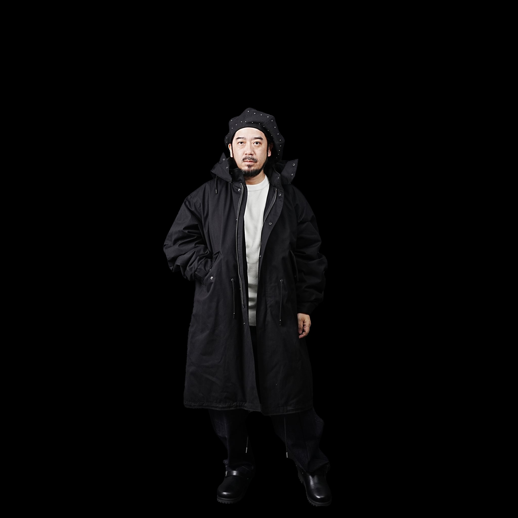 No:FEW23WJK5102 | Name:FIELD DOWN COAT | Color:Black【MIFFEW_ミフュー】