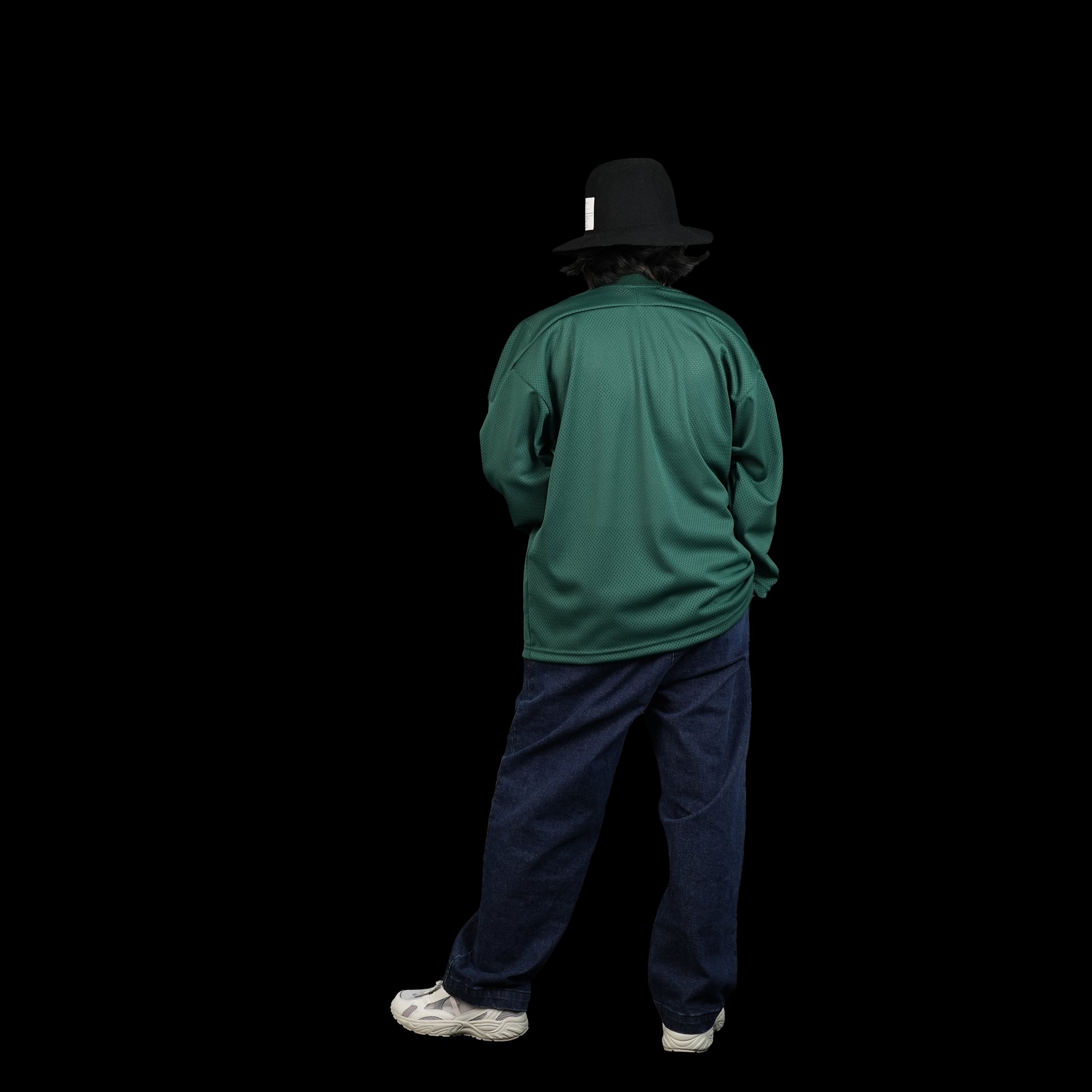 No:PH23FW-003 | Name:P.H. M. MESH TEE | Color:Green/Blue【POWDERHORN MOUNTAINEERING_パウダーホーンマウンテニアリング】