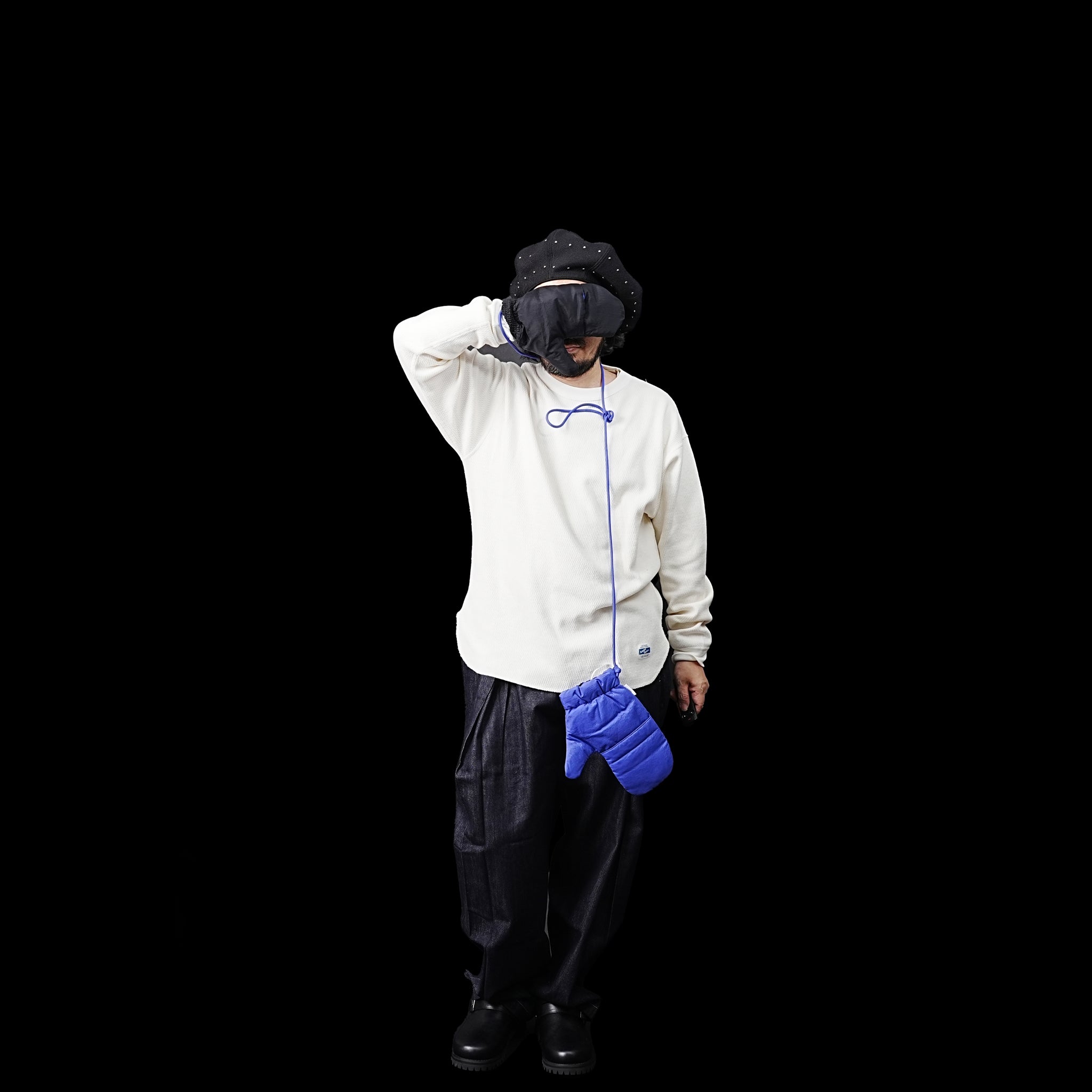 FEW23WAC5118e | DOWN MITTENS | Color:Purple【MIFFEW_ミフュー】