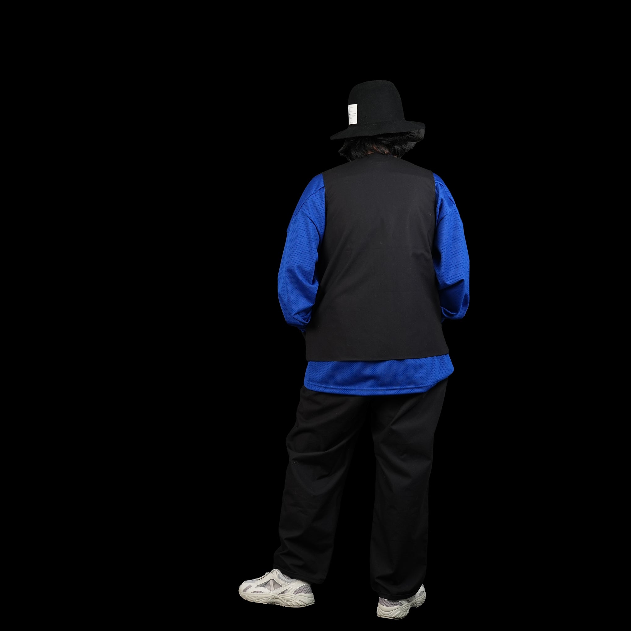 No:PH23FW-009 | Name:P.H. M. BM S.WAX CLOTH VEST | Color:Black【POWDERHORN MOUNTAINEERING_パウダーホーンマウンテニアリング】