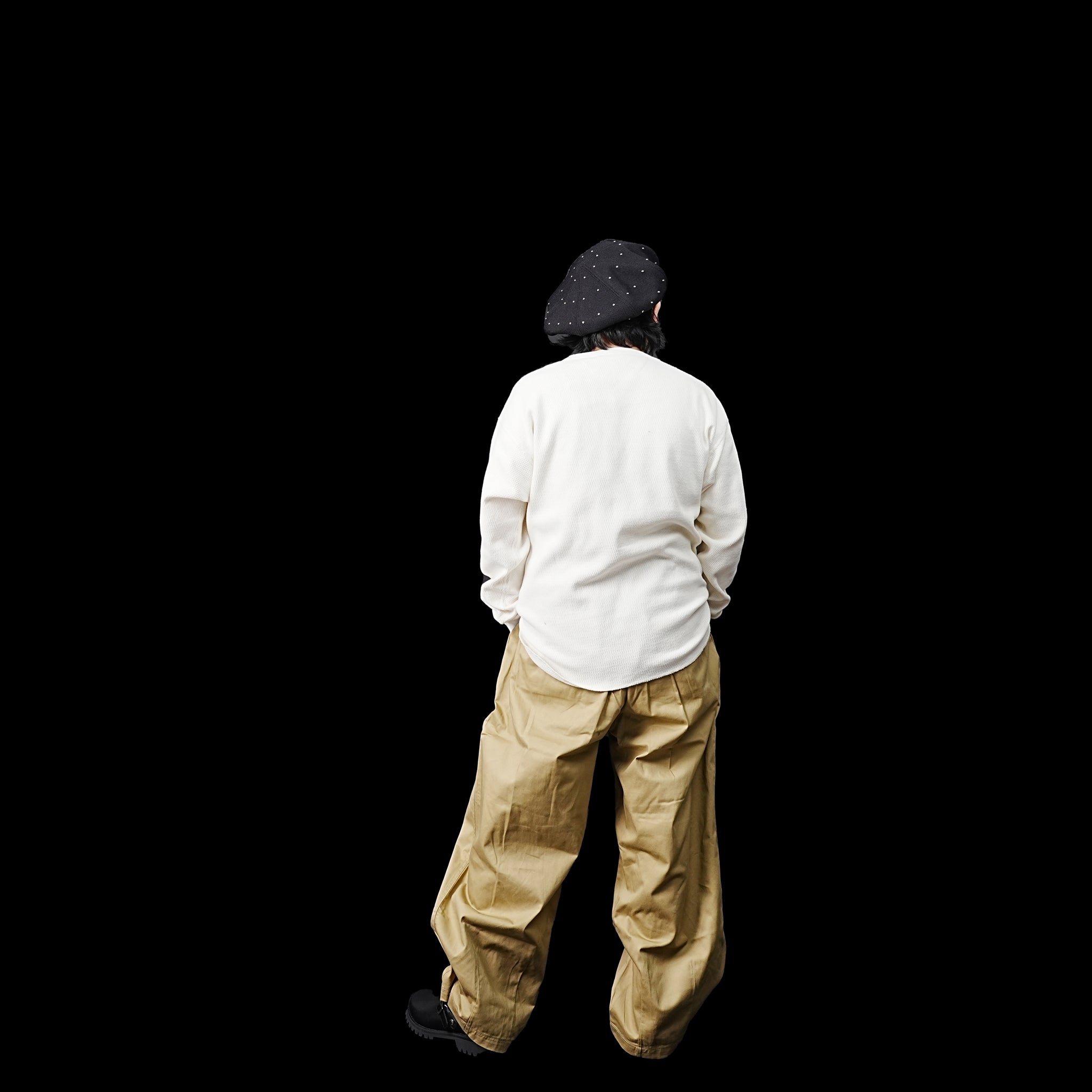 No:#590 | Name:FW23-BIG UNISEX BALLOON PANTS | Color:Khaki | Size:Free【WORKWARE】