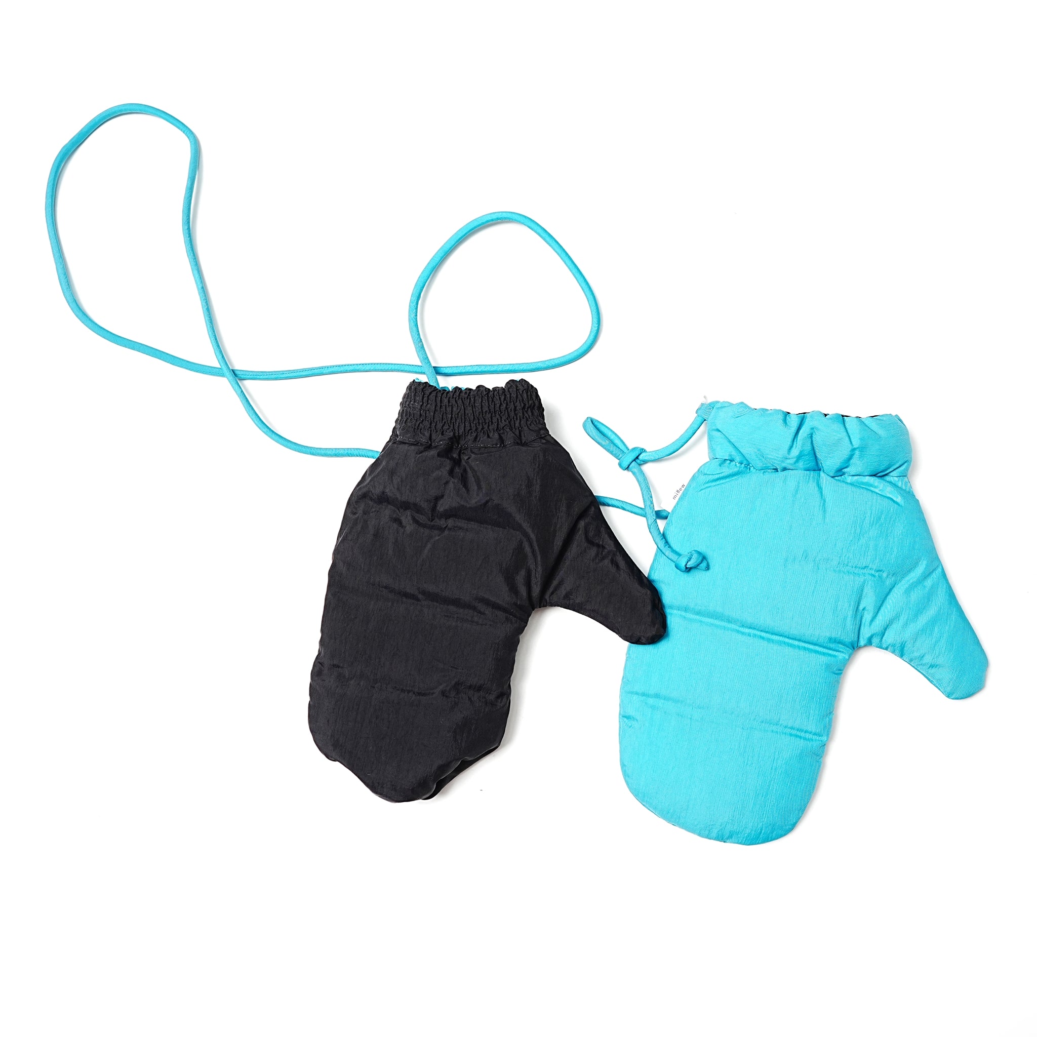 FEW23WAC5118a | DOWN MITTENS | Color:Blue【MIFFEW_ミフュー】