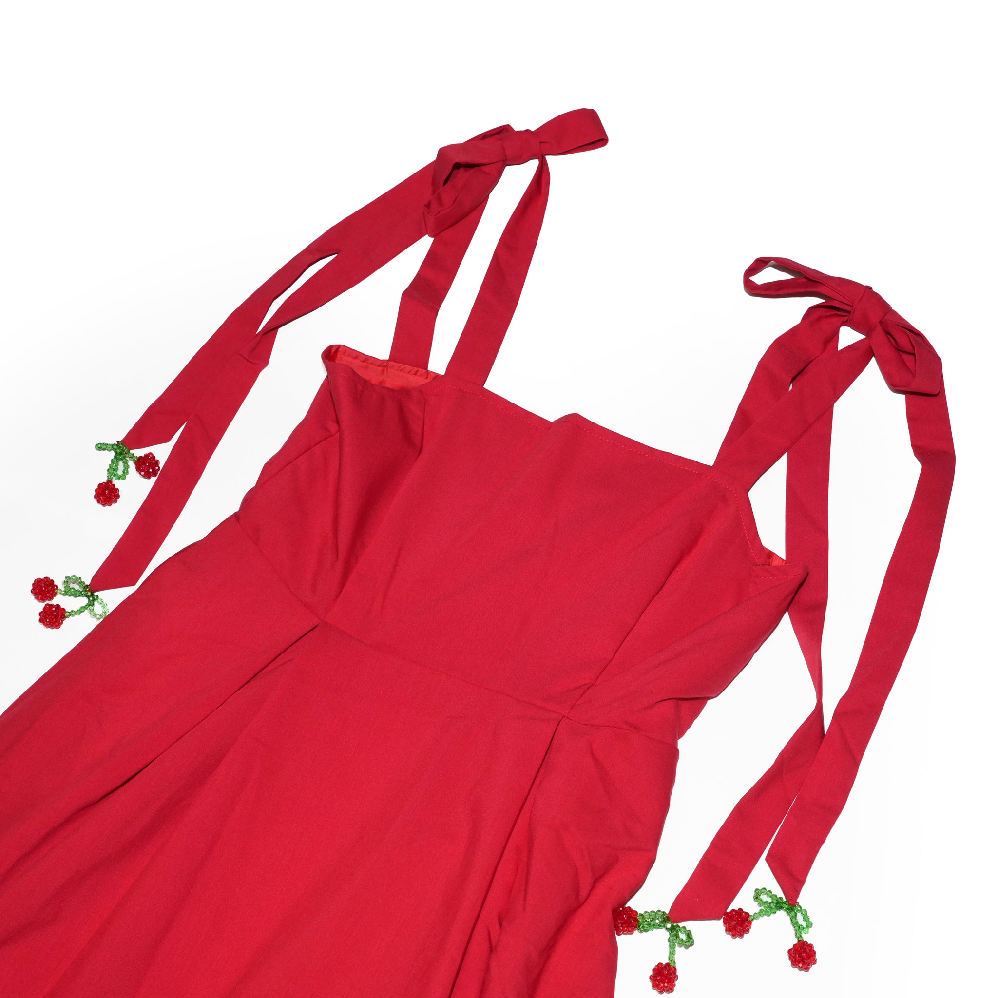 Carmen Maxi Dress | Color_Red | No_32SJ00DR2310RED_RED【SISTER JANE_シスタージェーン】