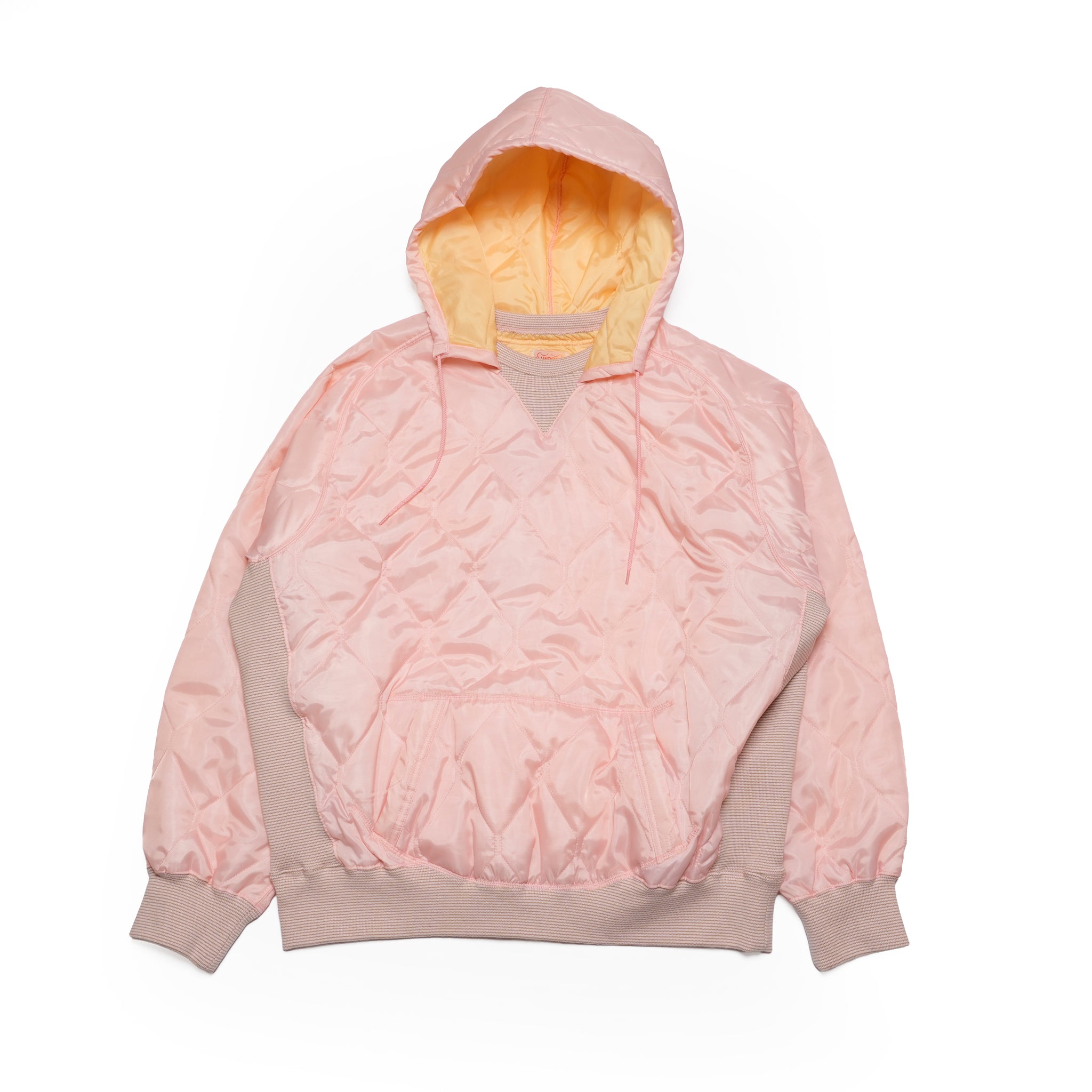 Retrofit hoodie Quilted Padding / McClure (Pink) | CZ-ImSt-344【IMPRESTORE_インプレストア】