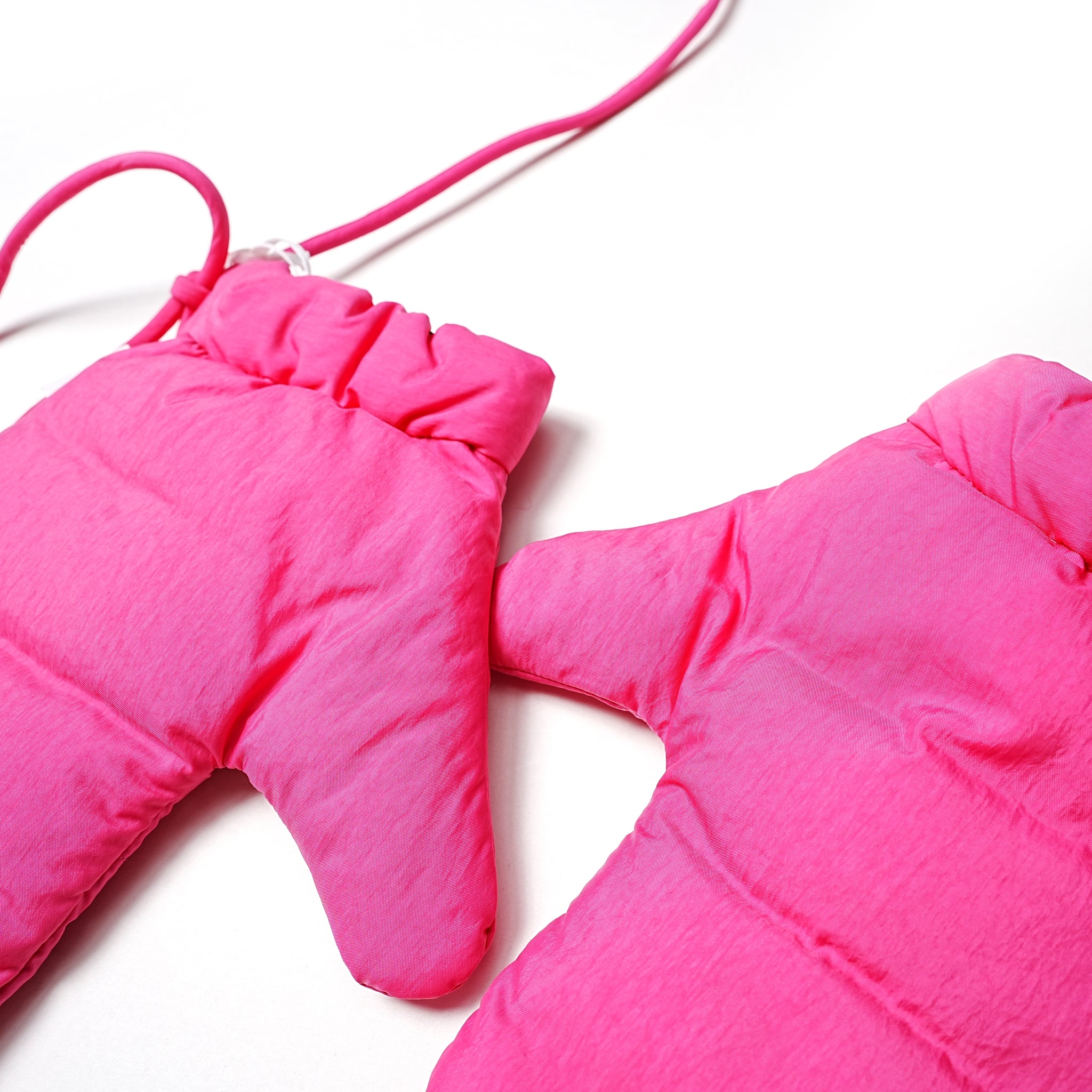 No:FEW23WAC5118d | Name:DOWN MITTENS | Color:Pink【MIFFEW_ミフュー】