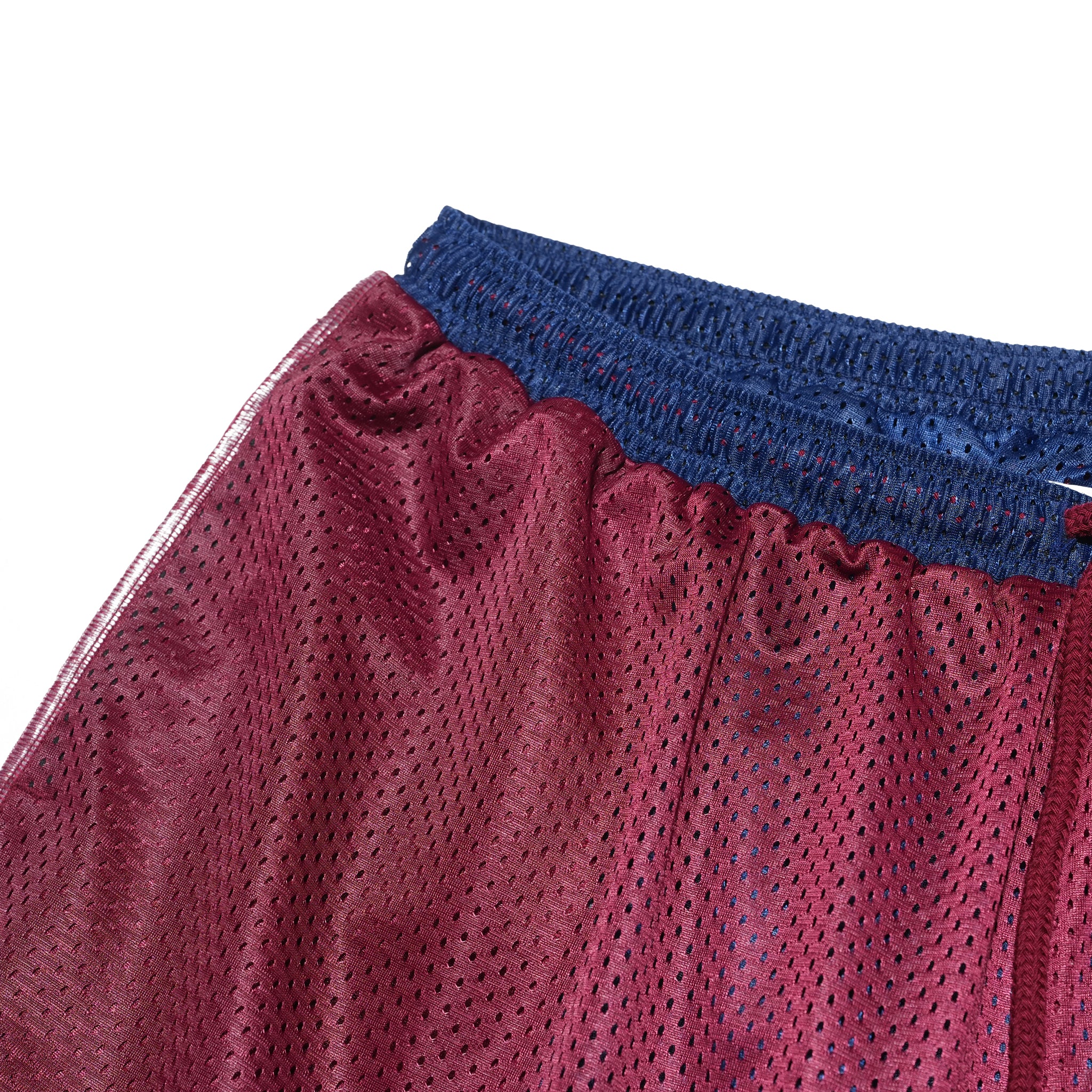 _230 リバーシブルメッシュショーツ – Bordeaux × Dark Navy | UNTRACE