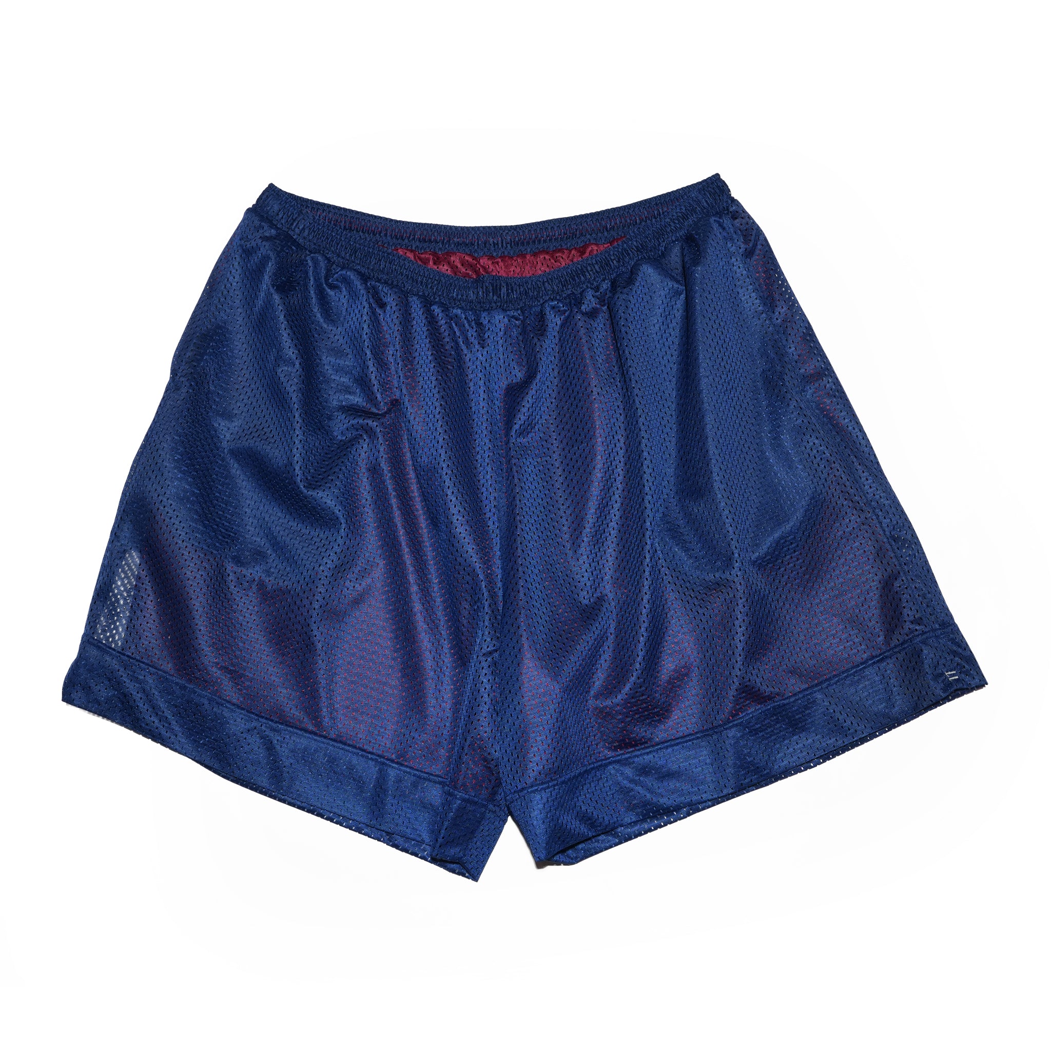 _230 リバーシブルメッシュショーツ – Bordeaux × Dark Navy | UNTRACE