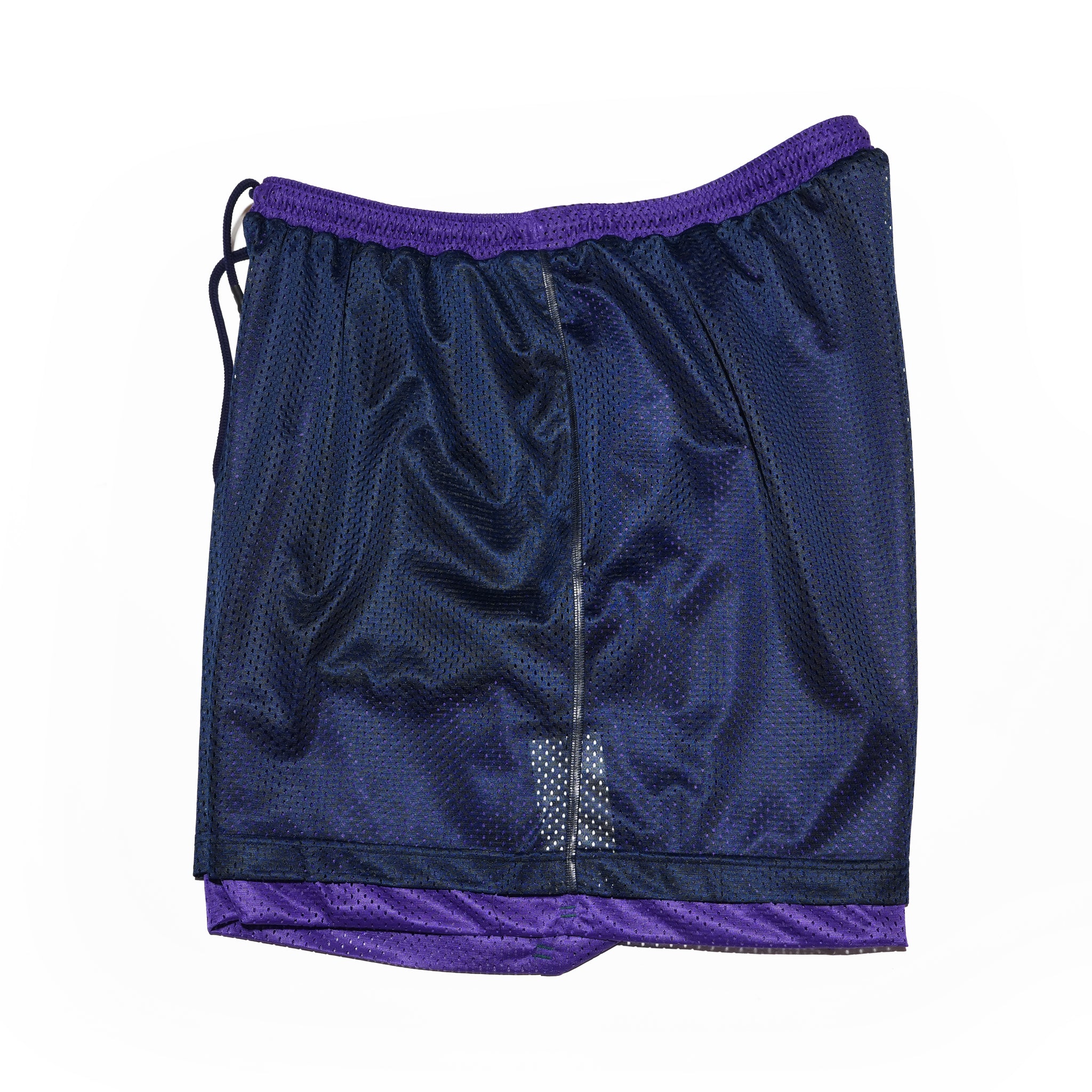 _230 リバーシブルメッシュショーツ – Dark Navy × Purple | UNTRACE