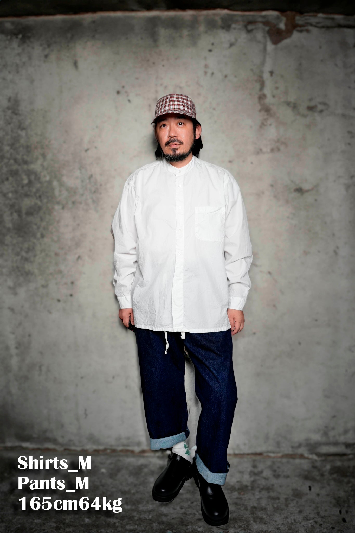 FPO-02_WHITE | FAKE PULLOVER SHIRT-BROAD | Color:White【CATTA_カッタ】