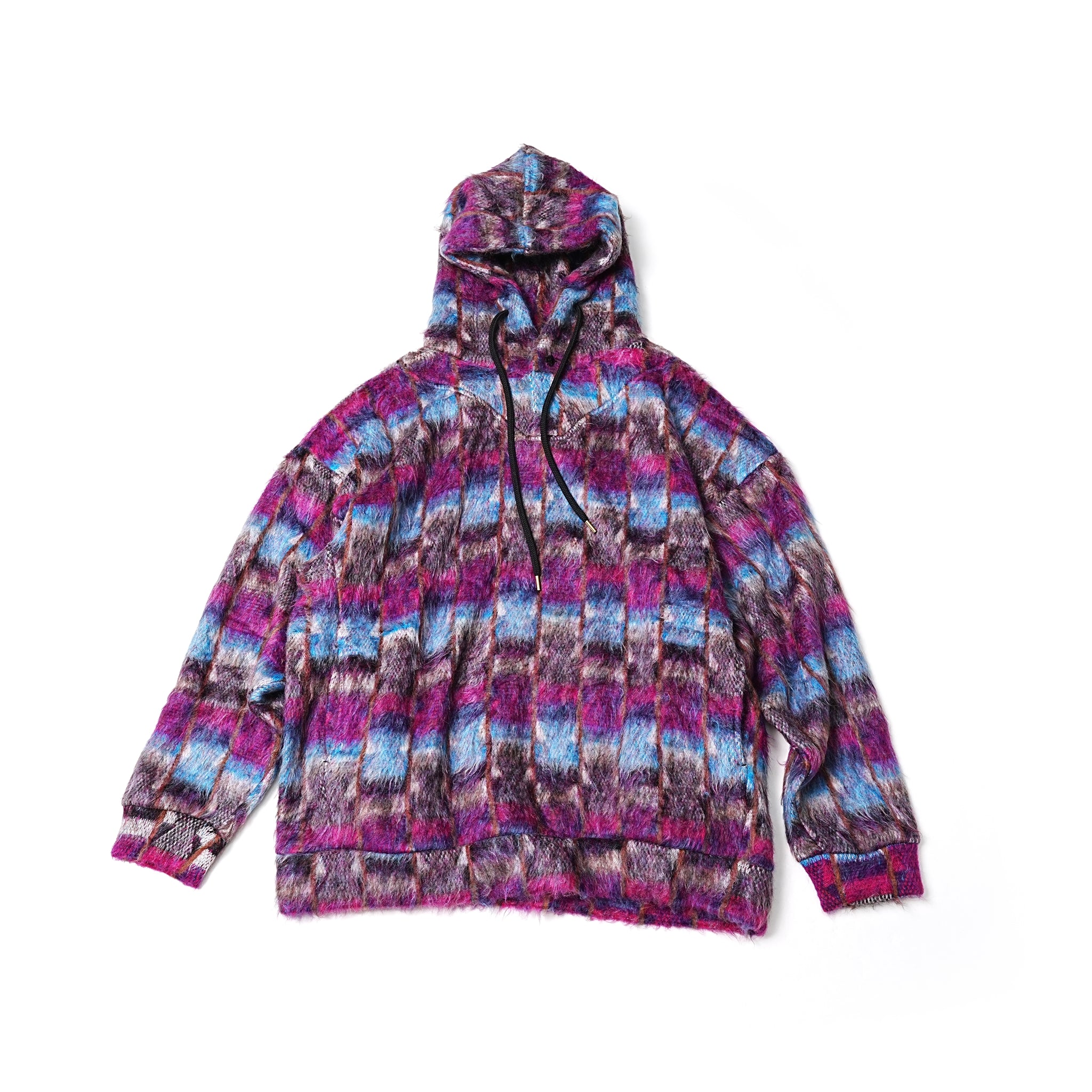 M32802-3 | Shaggy Hoodie Made in Japan By Minami Shoten | Color:Ji-Chan【MONITALY_モニタリー】