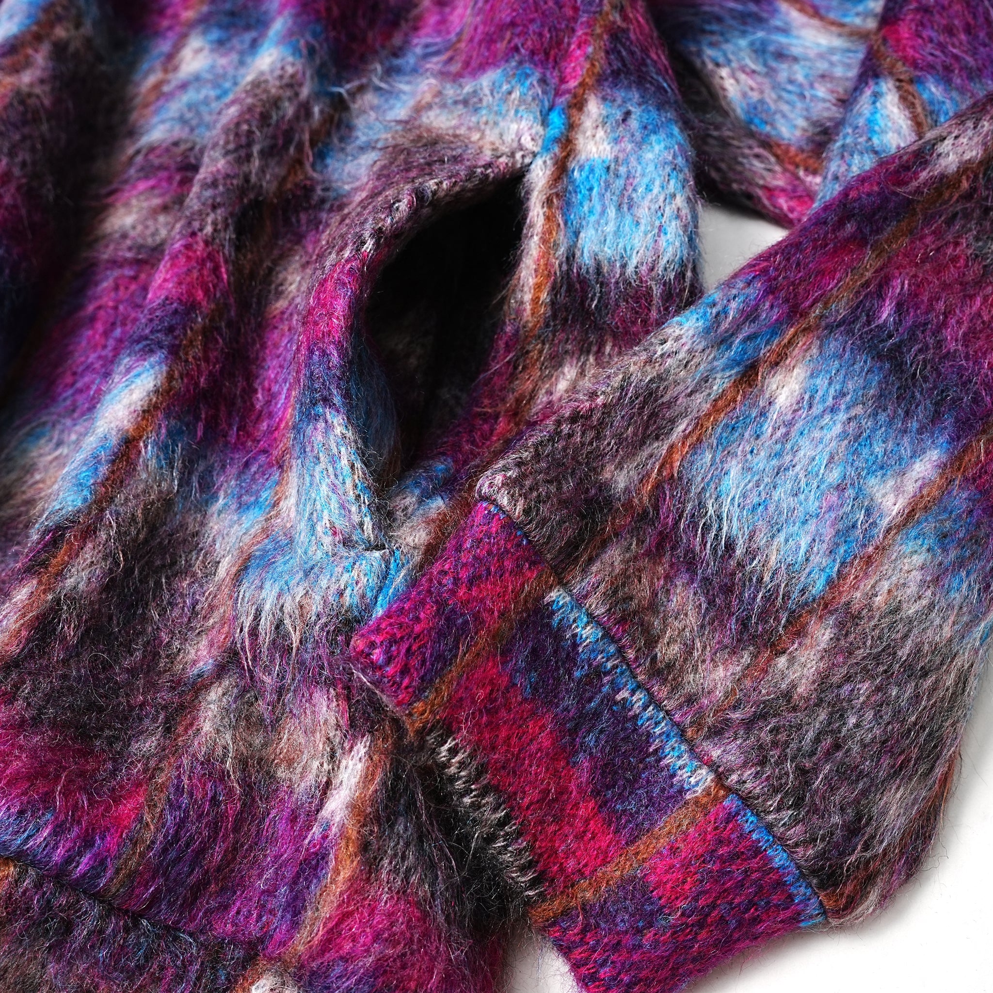 M32802-3 | Shaggy Hoodie Made in Japan By Minami Shoten | Color:Ji-Chan【MONITALY_モニタリー】