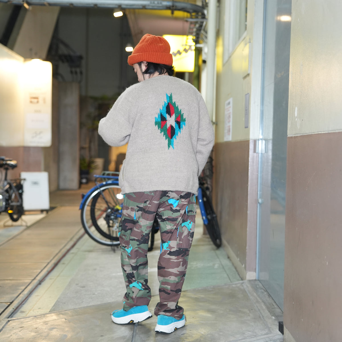 chimayo cardigan – Sand | SLOW HANDS