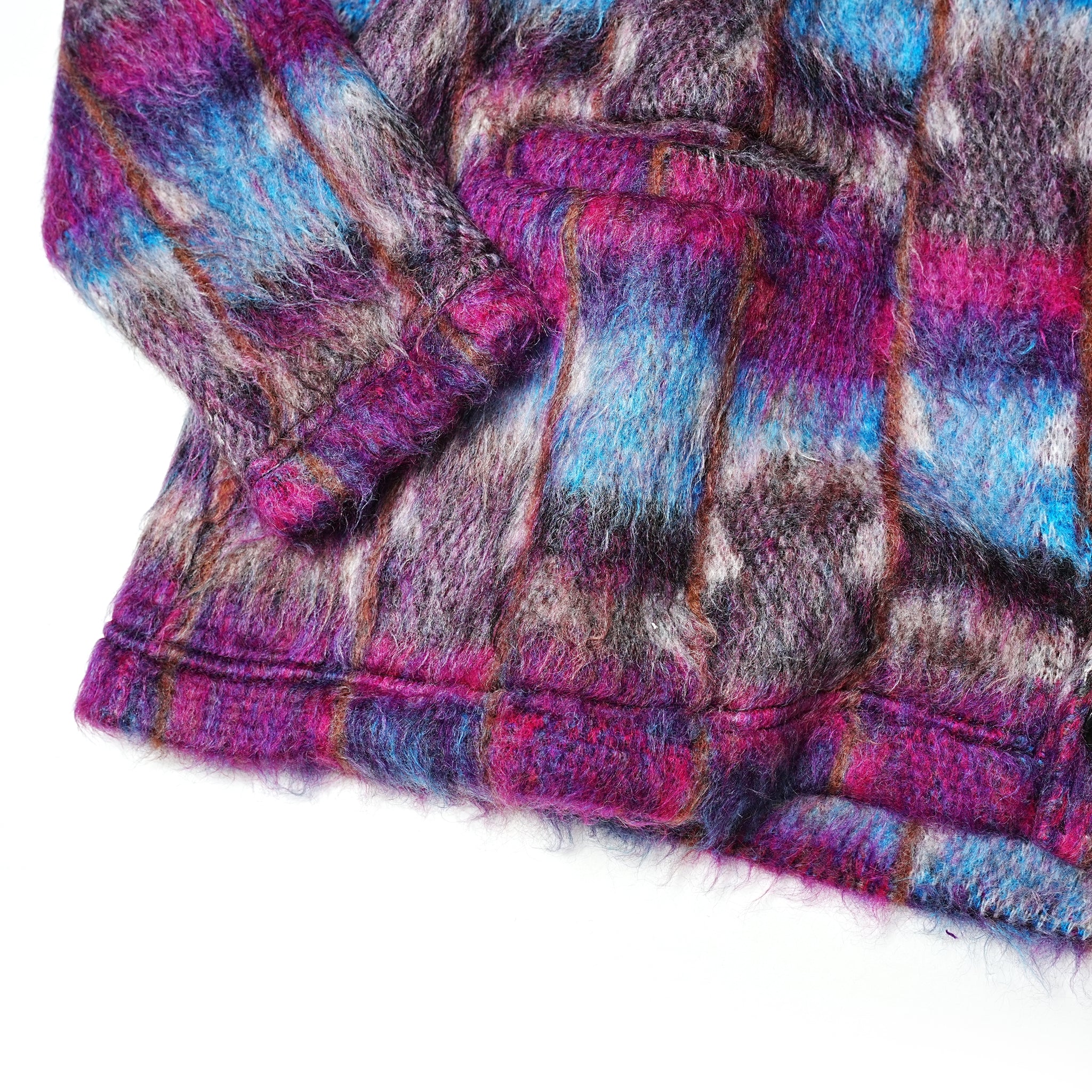No:M32801-3 | Name:Shaggy V Cardi- gan Made in Japan By Minami Shoten | Color:Ji-Chan【MONITALY_モニタリー】