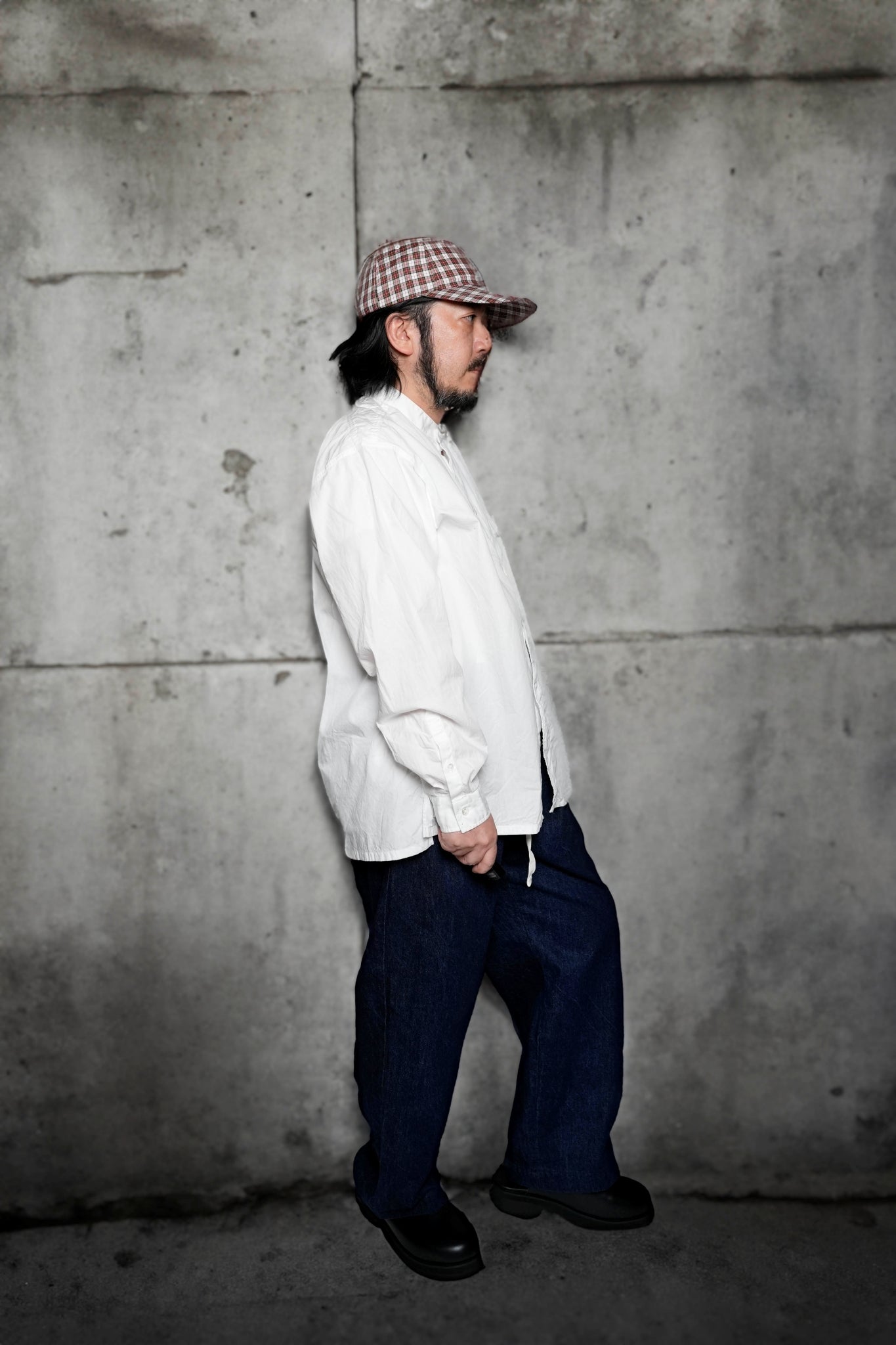 FPO-02_WHITE | FAKE PULLOVER SHIRT-BROAD | Color:White【CATTA_カッタ】