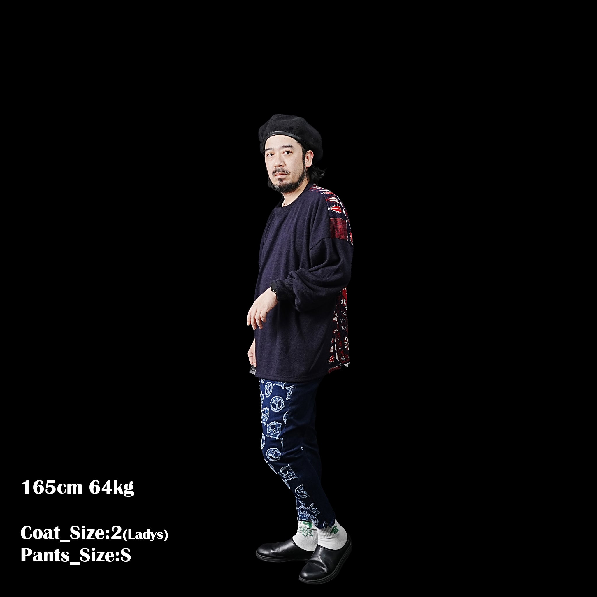 SF23AW-09_I | A&P Skinny Pants | Color:Indigo【STOF_ストフ】