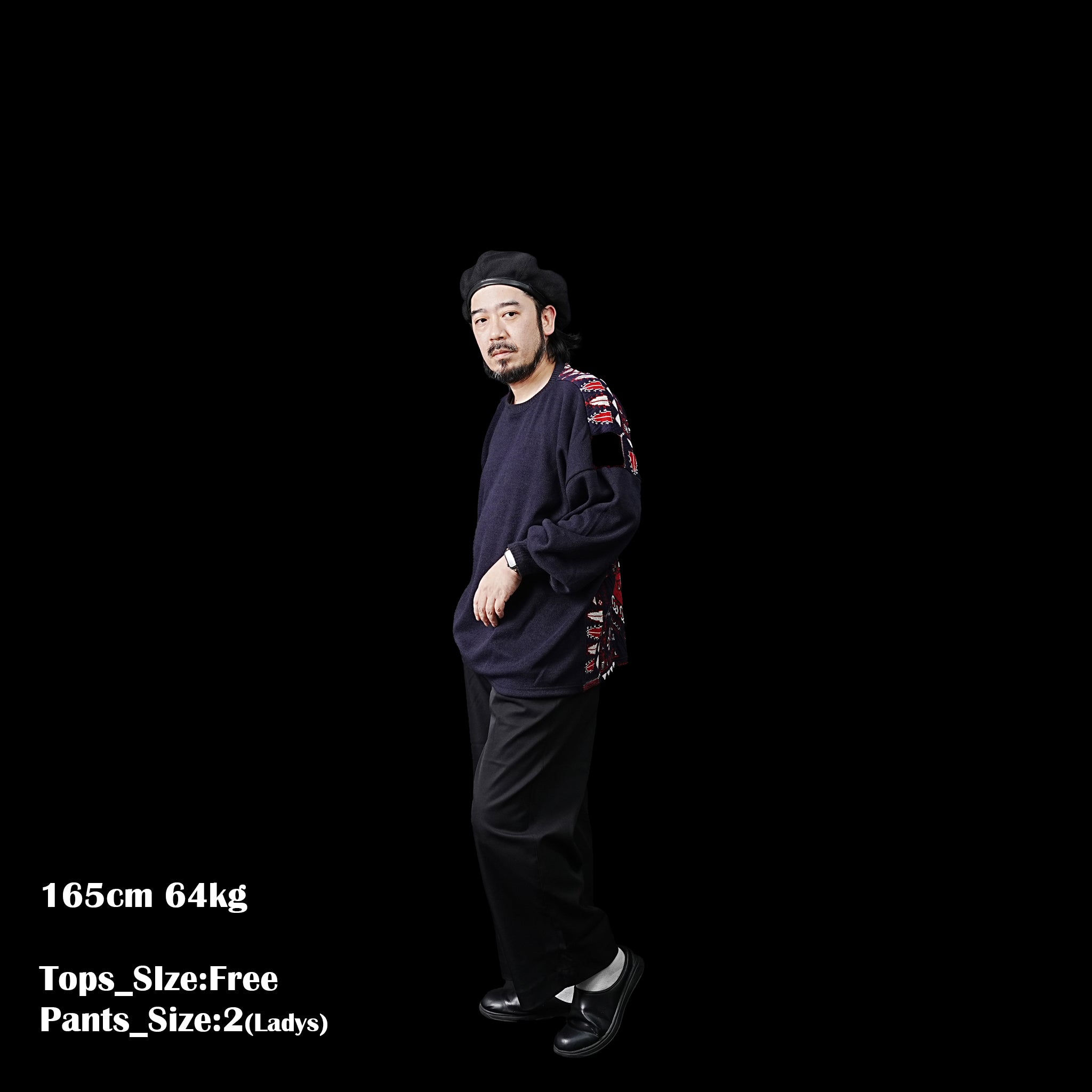 No:23235-9733WH | Name:Work trousers | Color:Black(09)【Garance et Violette_ギャランスエトヴァイオレット】