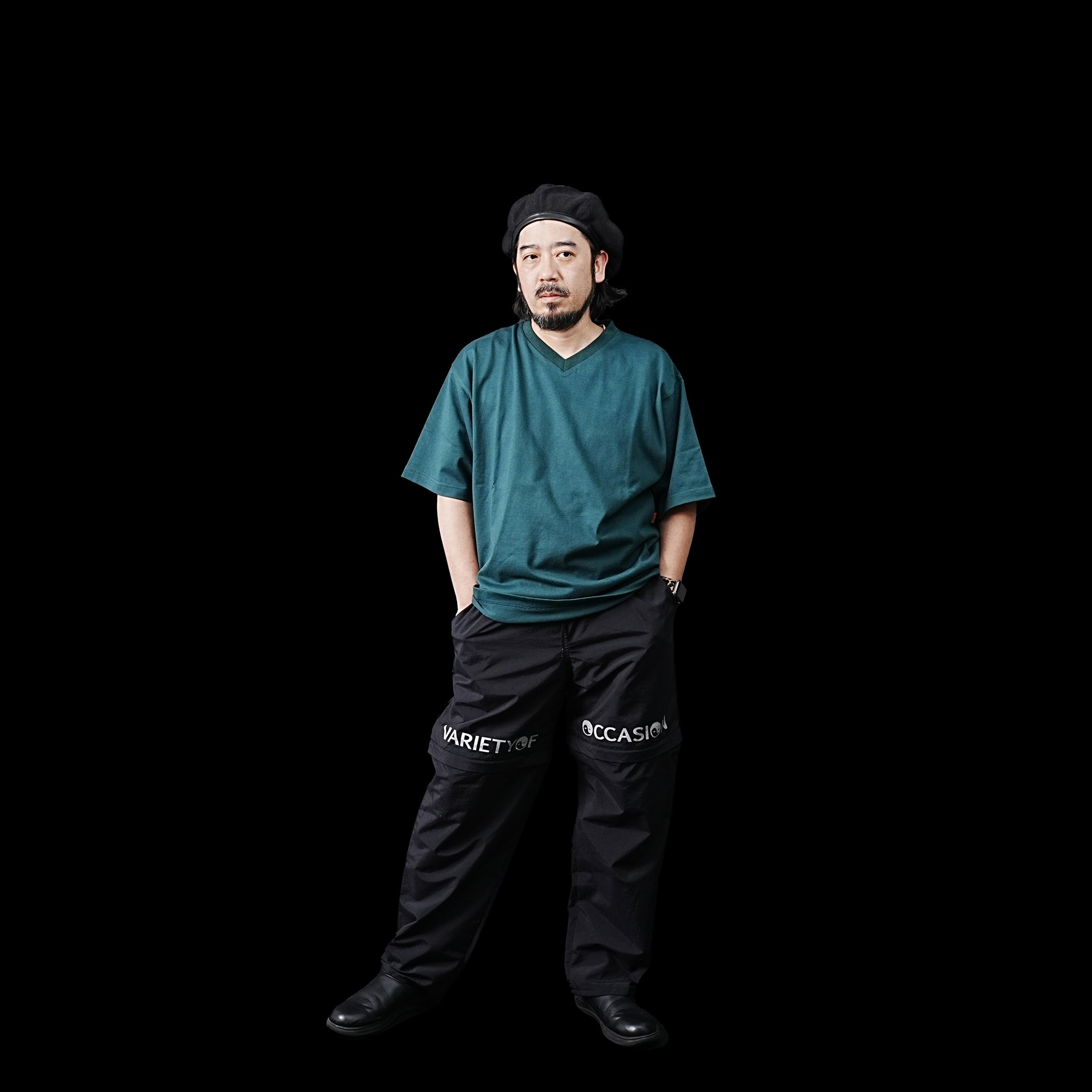 VOO-1179 | 2WAY NYLON EZ | Color:Salmon/Black【VOO_ヴォー】