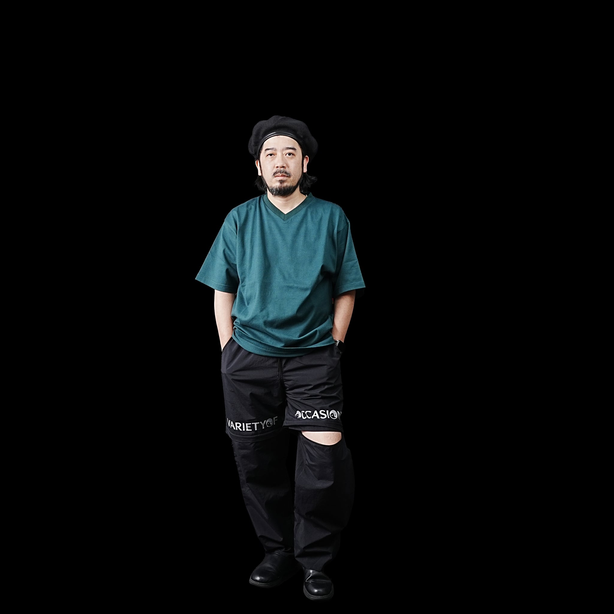 VOO-1179 | 2WAY NYLON EZ | Color:Salmon/Black【VOO_ヴォー】